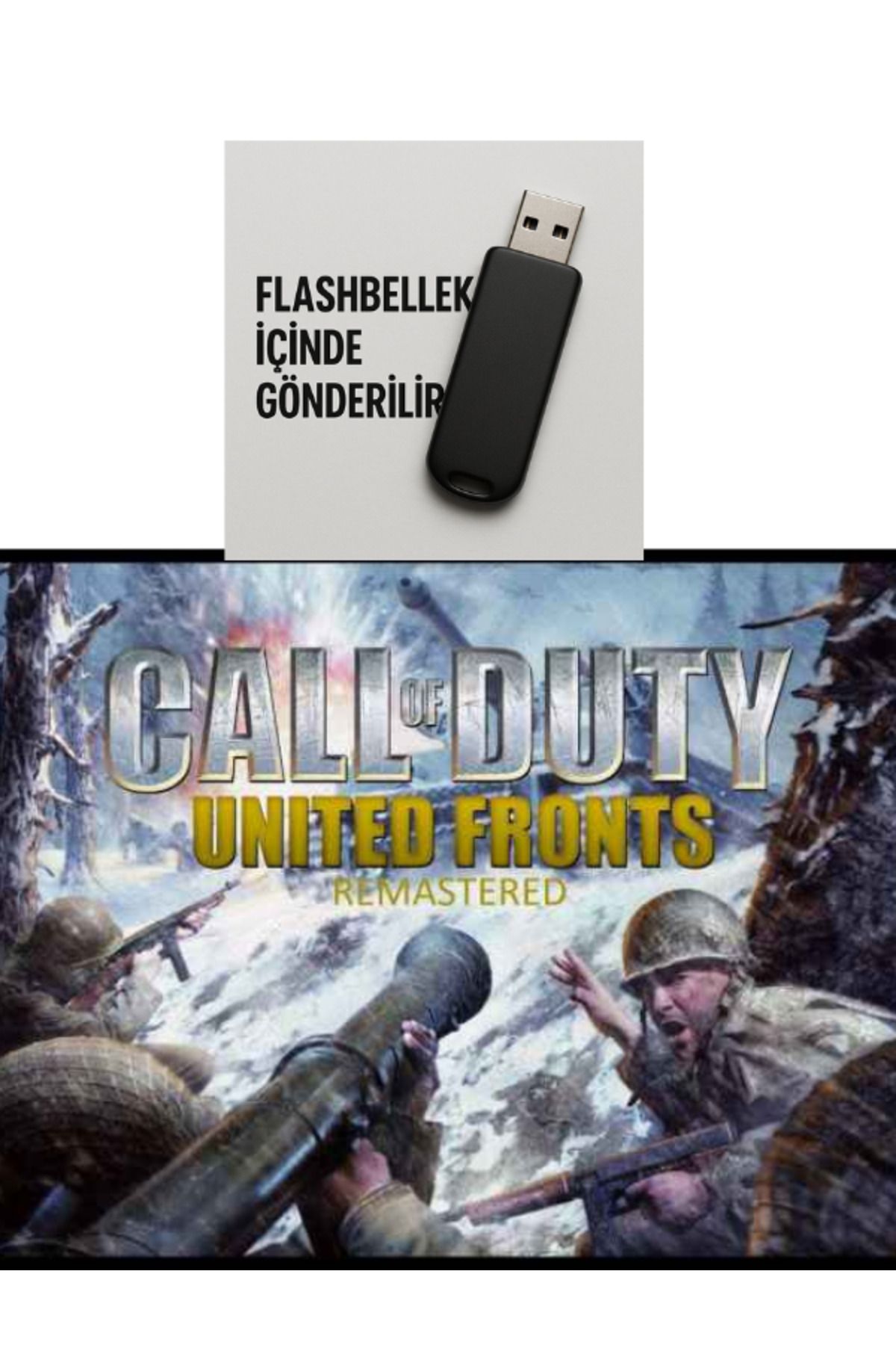 Tigdes 🎮 Call of Duty United Fronts Remastered PC Oyunu | Full Türkçe | Flash Bellekli Kurulum | Windows