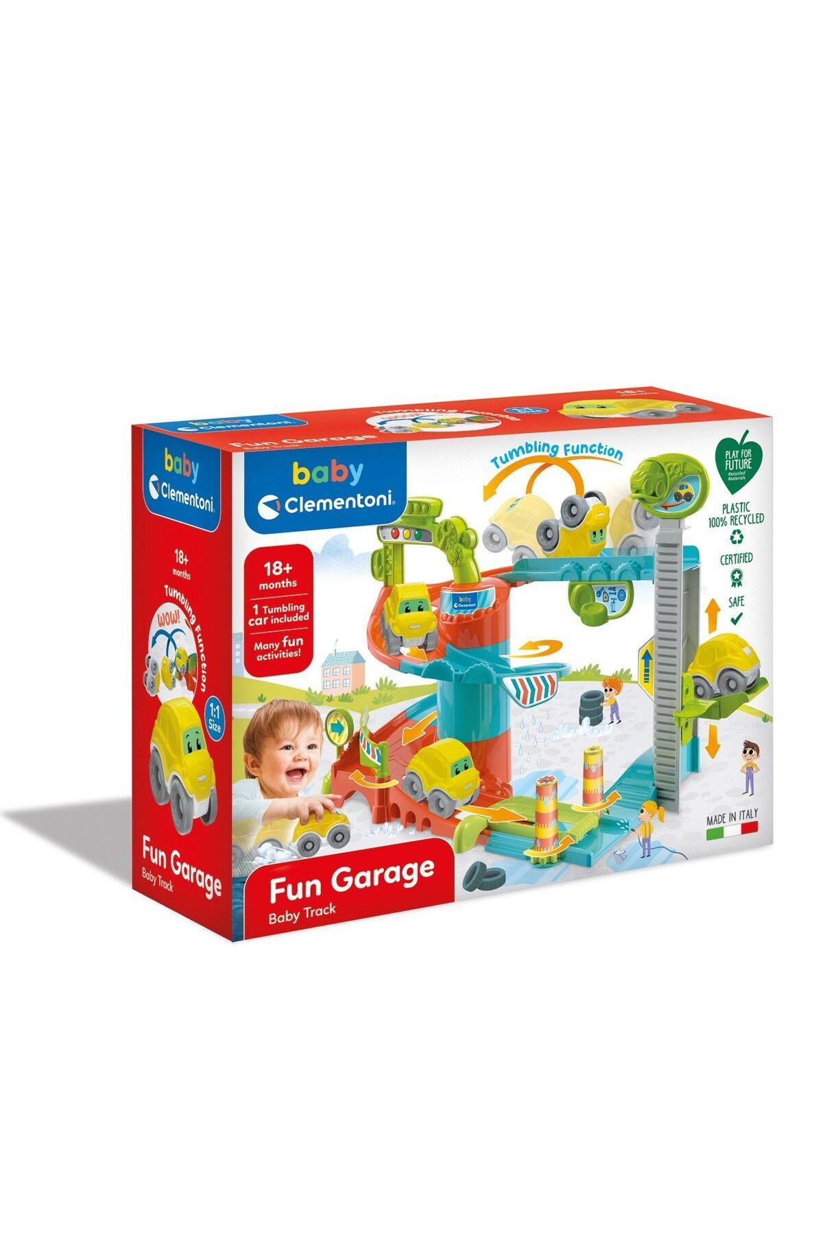Clementoni Puzzle 17404 Baby Clementoni - Eğlenceli Garaj +3 ay