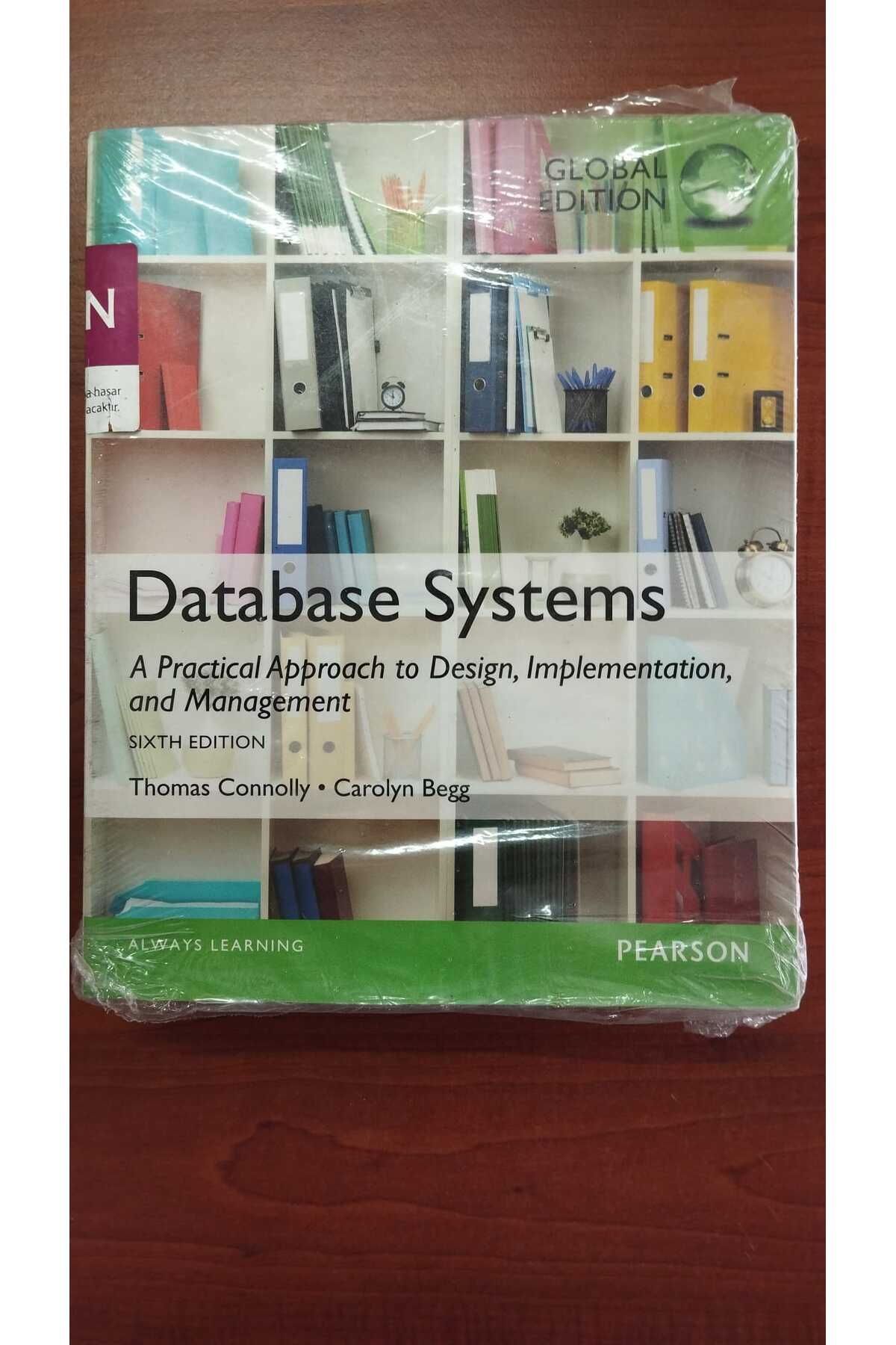 Pearson Database Systems - A Practical Approach to Design, Implementation, and Management - Sixth Edition