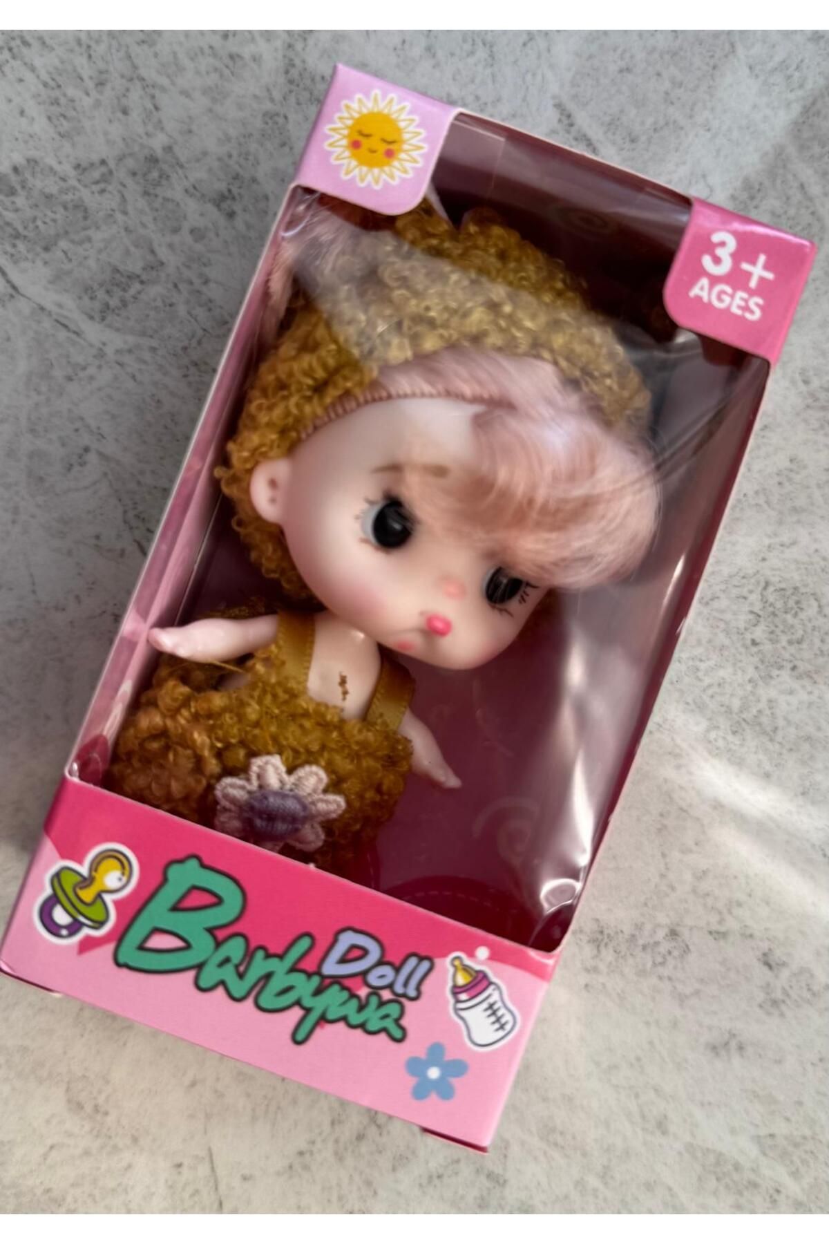 Bumelo Hayvan Kostümlü 1 adet Mini Hayvan Bebek Gerçekçi PVC 3+