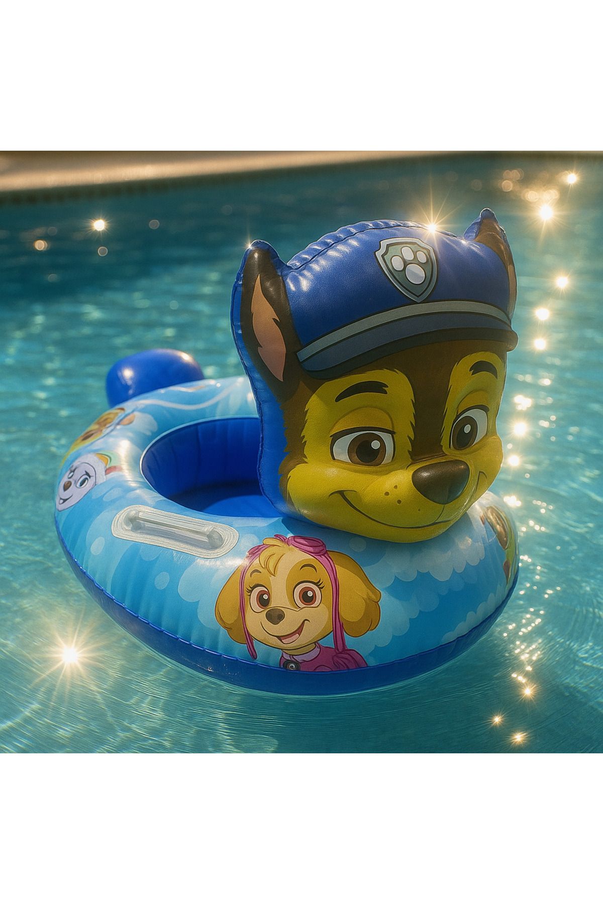 SerenityHaven Paw Patrol Sevimli Köpek 0-5 Yaş Bebek Çocuk Deniz Simidi