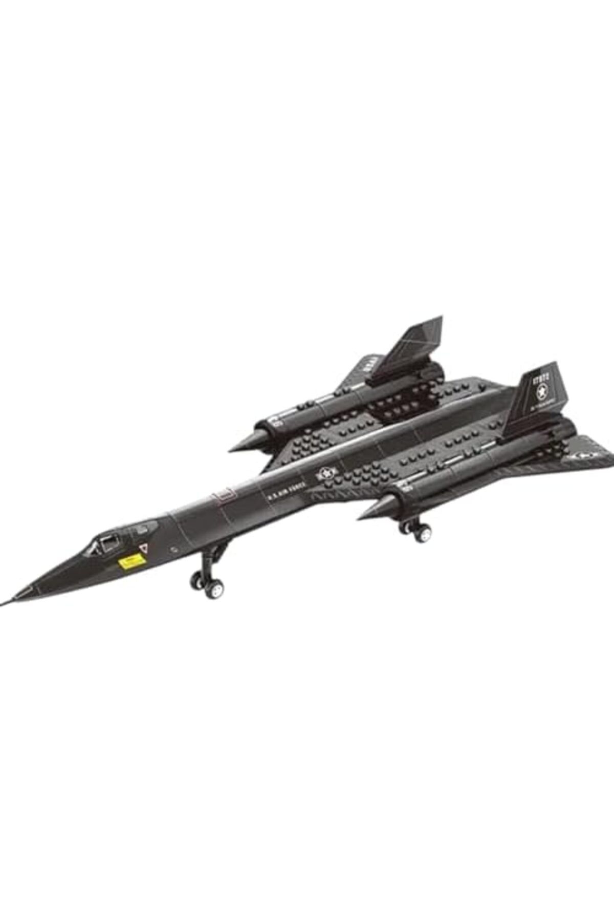 mr-everything-General Jim's Air Force SR-71 Blackbird Reconnaissance Aircraft Building Block Set - 183 Pieces 6