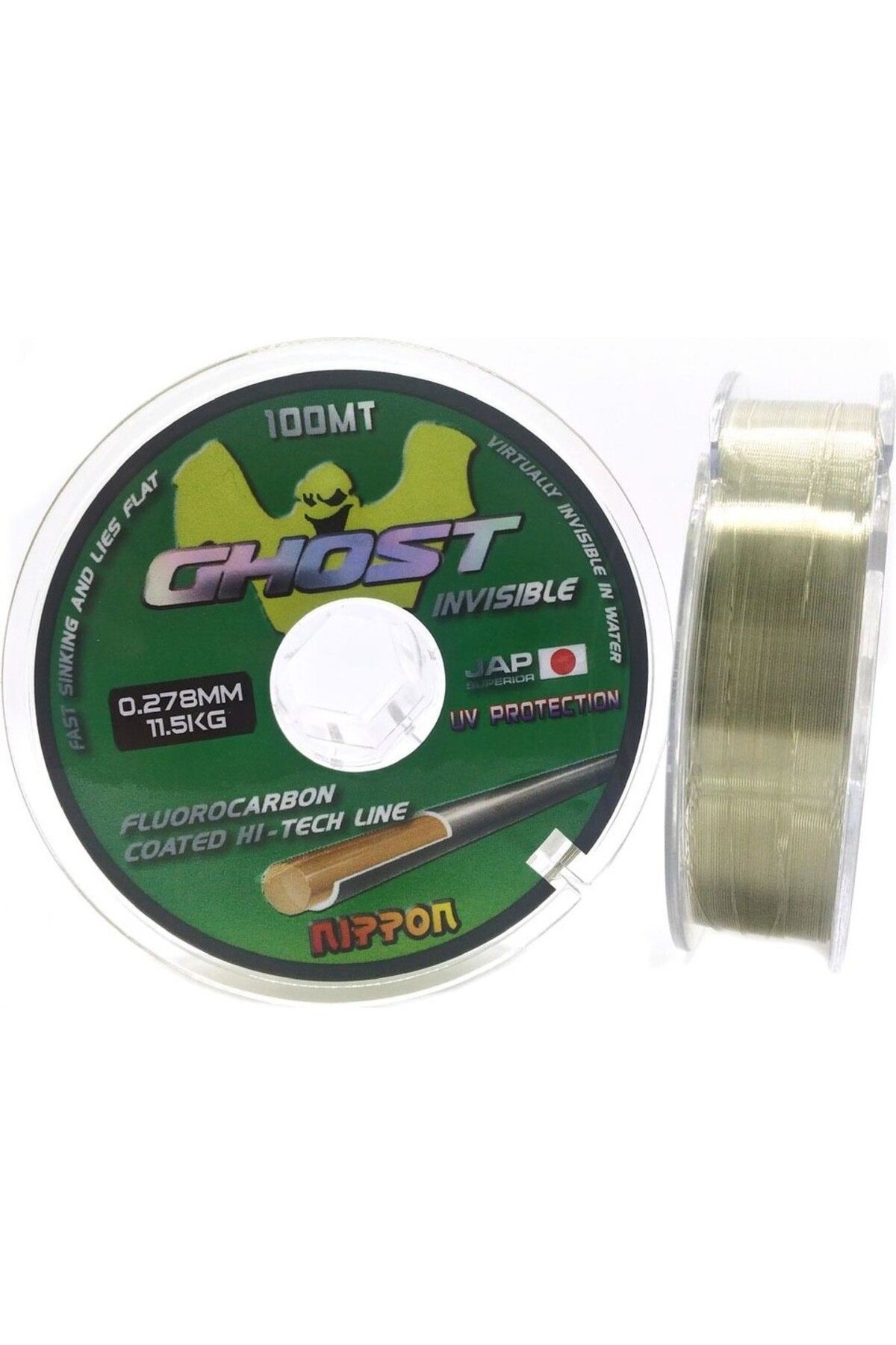NIPPON Ghost 100mt Fluoro Carbon Misina
