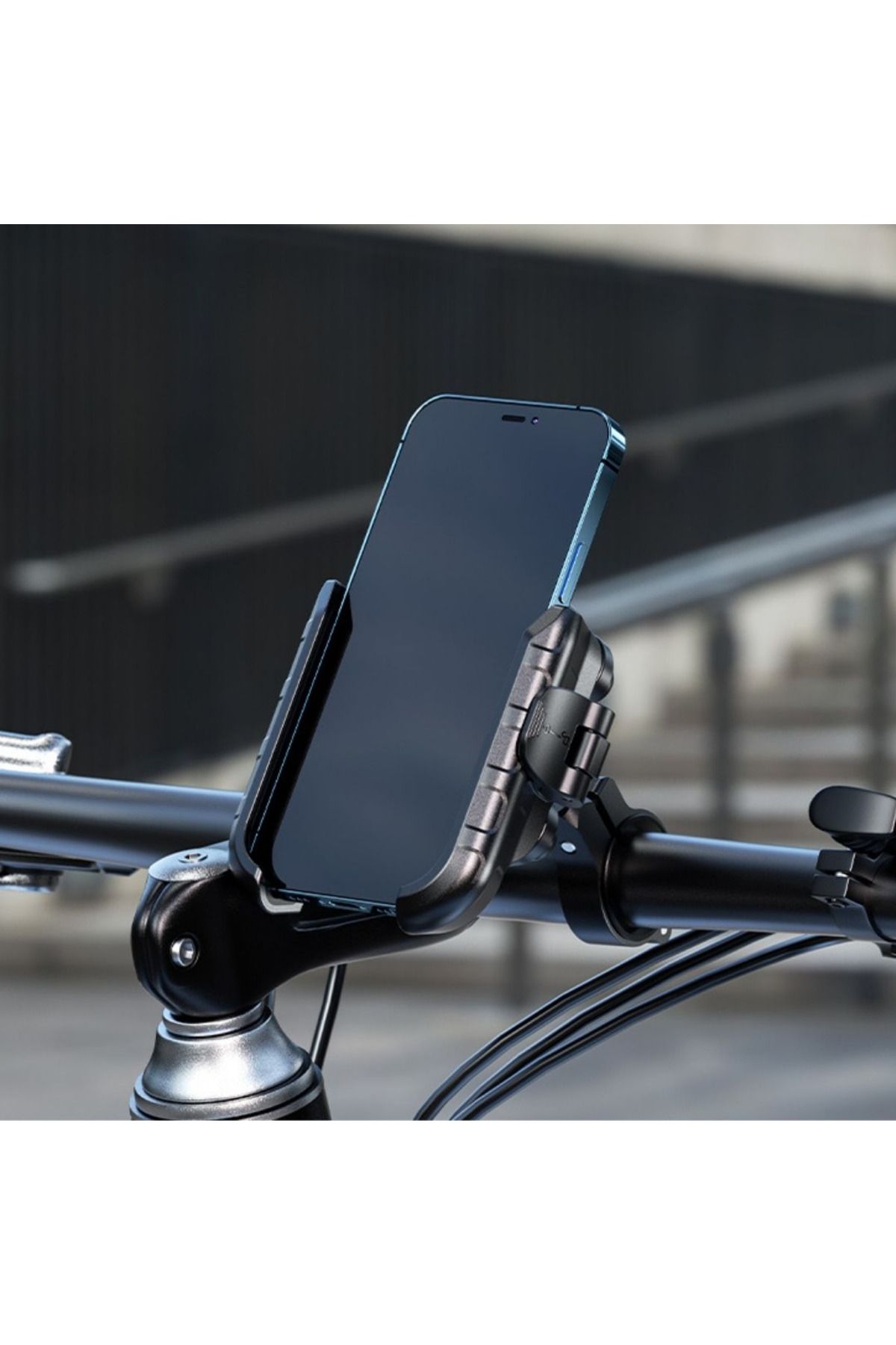pekars MRT Road Titreşim Modüllü Motosiklet Telefon Tutucu