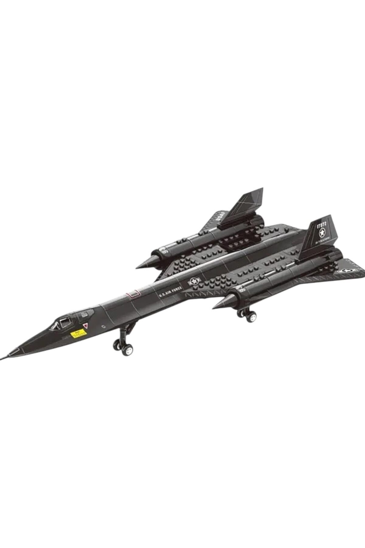 mr-everything-General Jim's Air Force SR-71 Blackbird Reconnaissance Aircraft Building Block Set - 183 Pieces 5