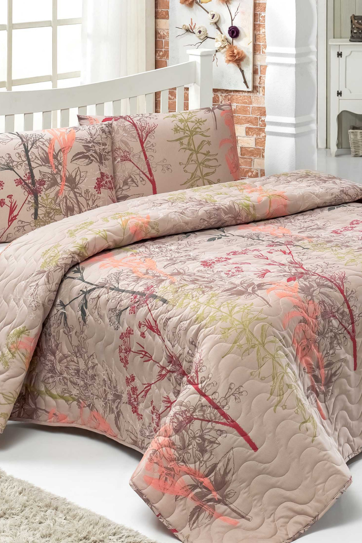 Eponj Home-Multi-Purpose Cover Single Urla Beige 3