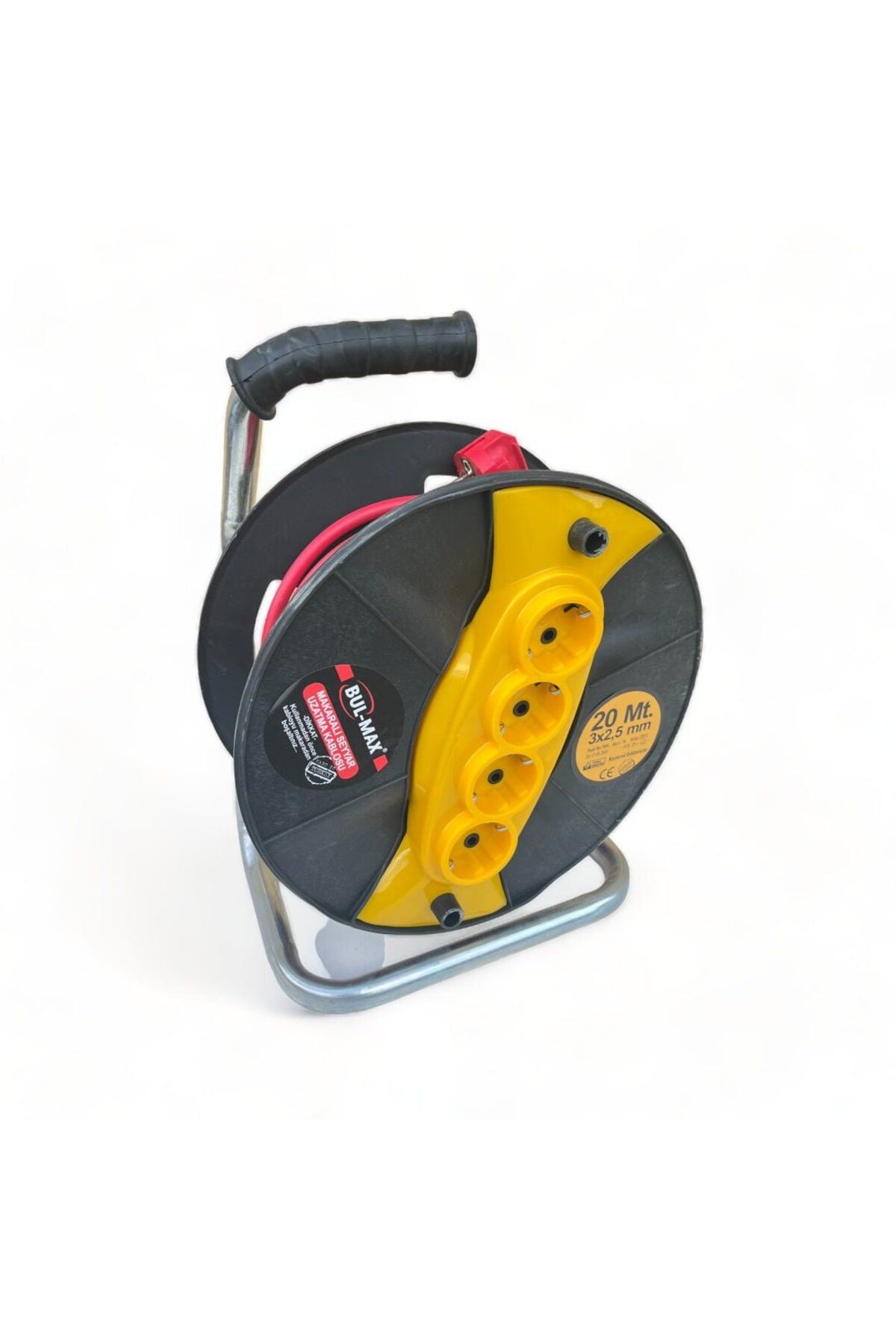 COBI SMART®-Extension cord 20 m, 3x1.5 mm², integrated drum, carrying handle, 4 sockets - COBI SMART® 4