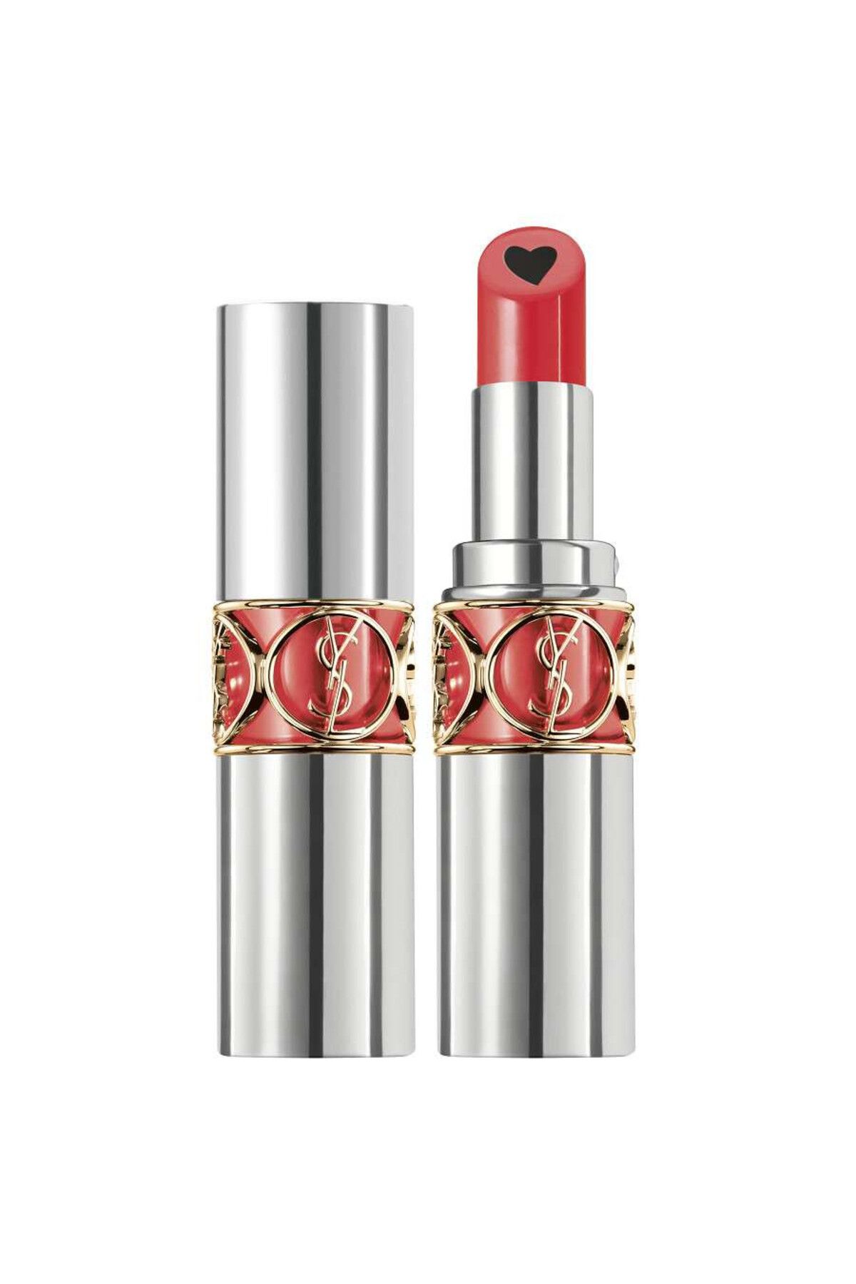 Yves Saint Laurent-Volupte Plump-in-colour Lipstick, 3.5 Ml, No-4 Exposing Coral 1