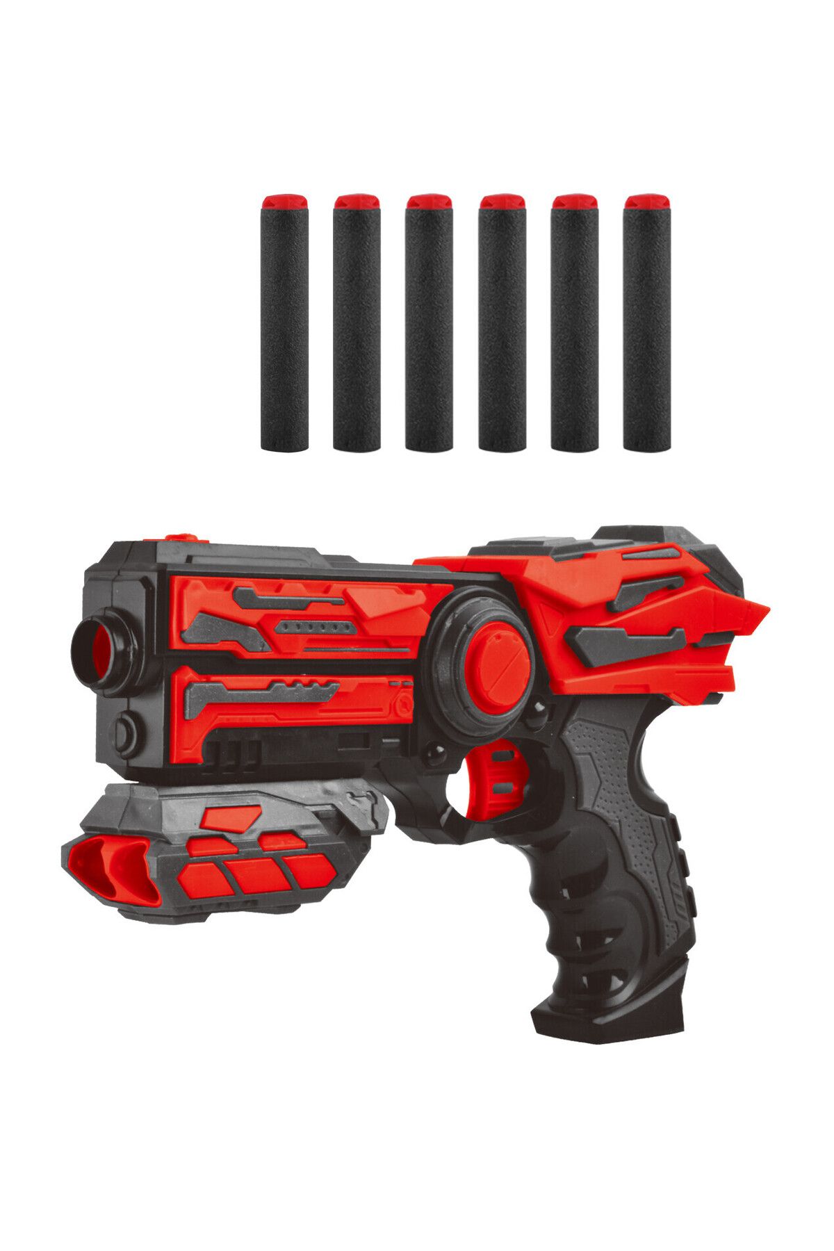 Power Joy-Shooterz X Blaster-2 with 6 Foam Bullets, Assorted 1 Piece (Color May Vary) 2