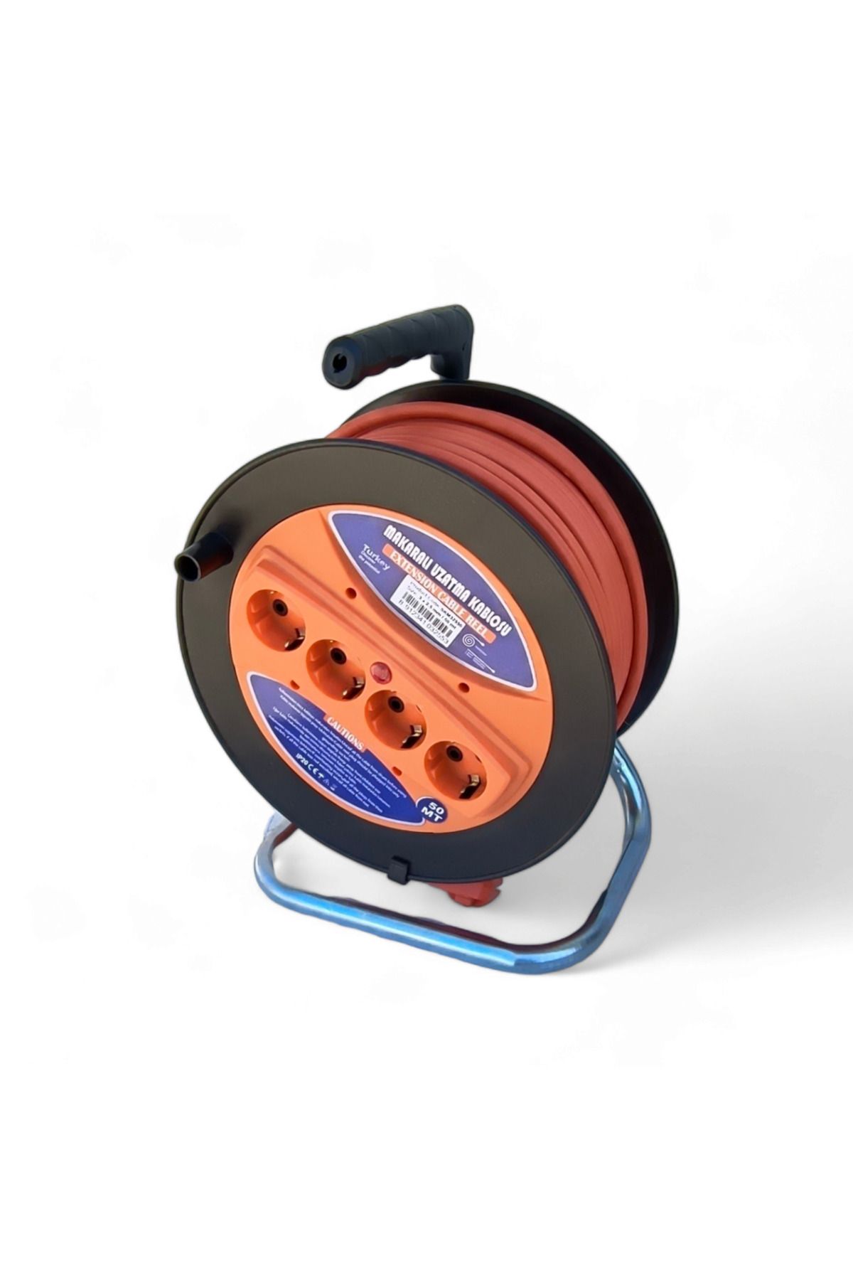 COBI SMART®-Extension cord with drum 3x2.5 mm², 40 m, 4 sockets, ergonomic carrying handle - COBI SMART® 14