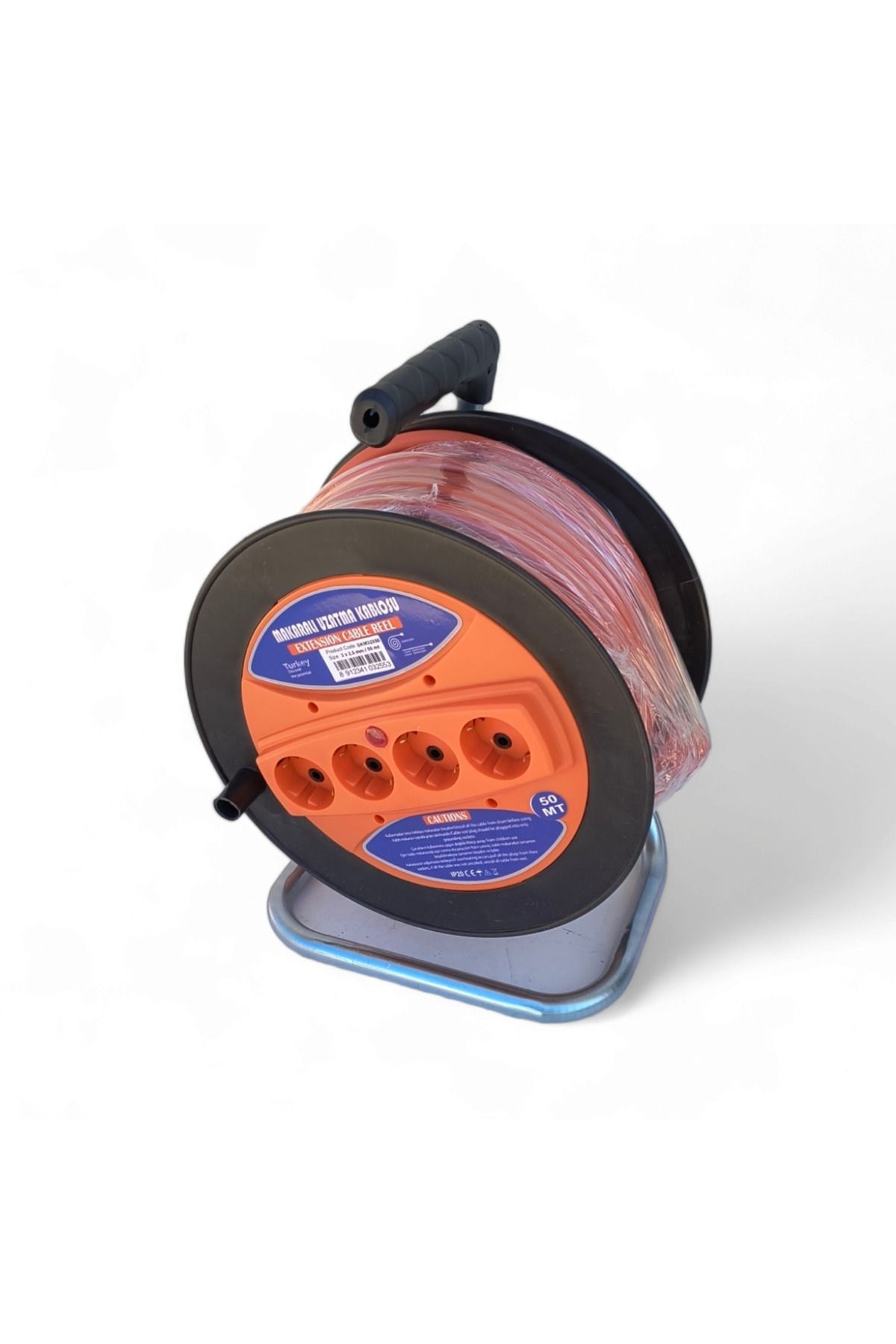 COBI SMART®-Extension cord with drum 3x2.5 mm², 40 m, 4 sockets, ergonomic carrying handle - COBI SMART® 13