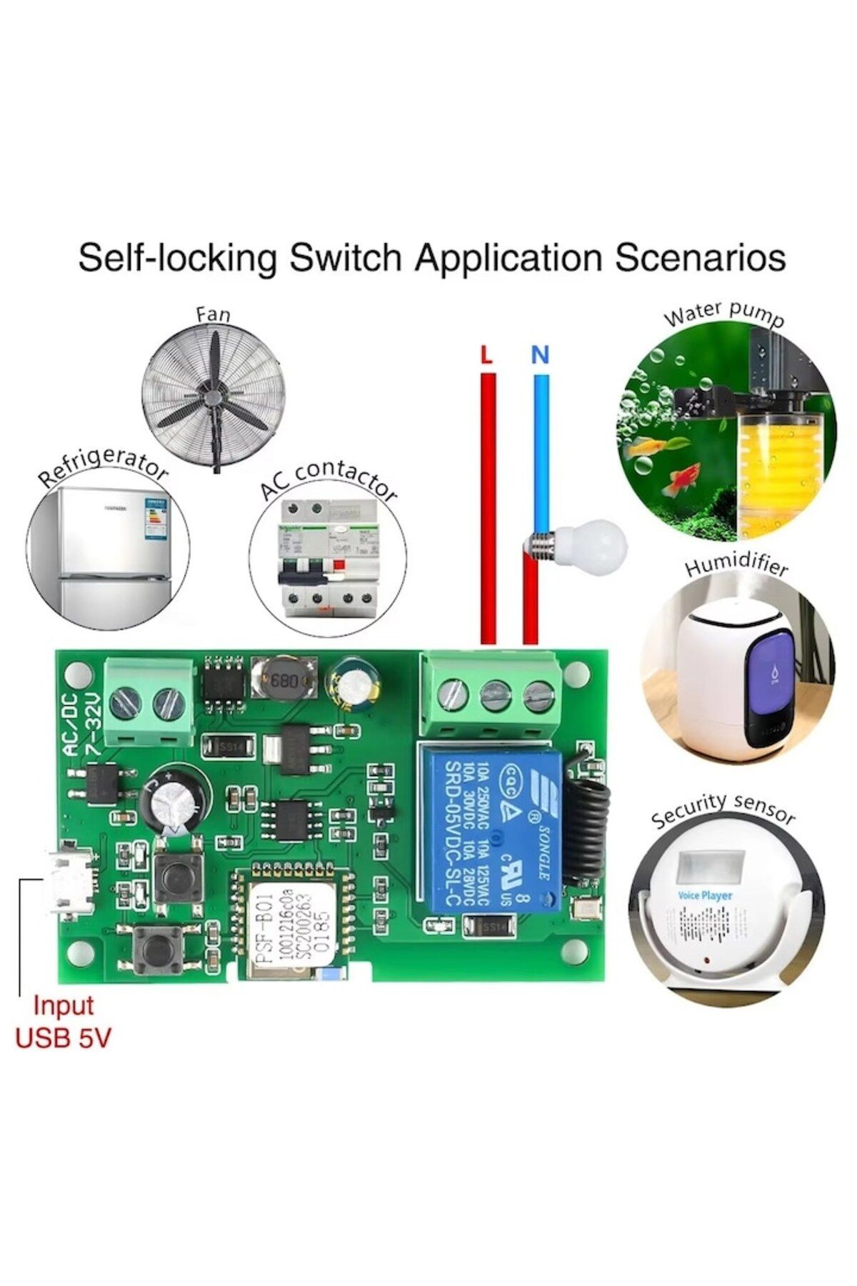 OEM-Smart Wifi Automation Module + Remote Control, 5-32V, Android/iOS Compatible 3