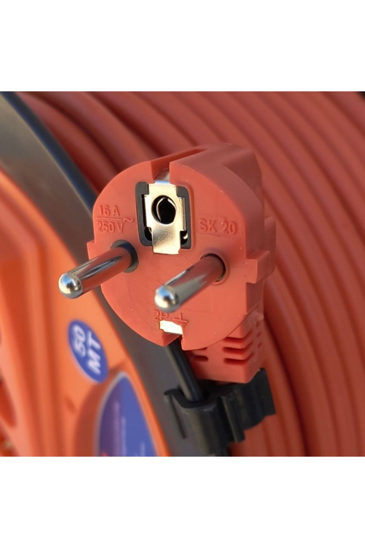 COBI SMART®-Extension cord with drum 3x2.5 mm², 30 m, 4 sockets, ergonomic carrying handle - COBI SMART® 3