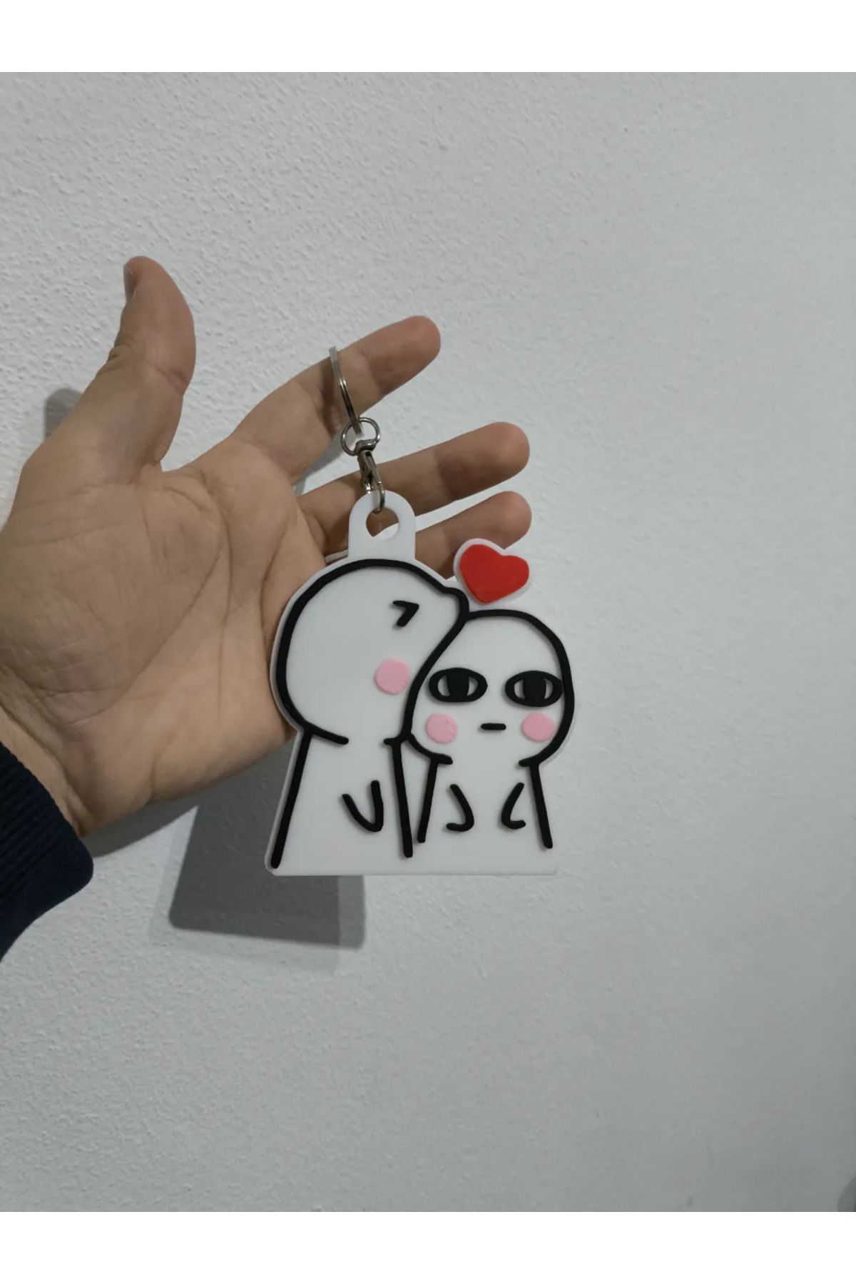 EmAy3d Sevgili Flork Anahtarlık