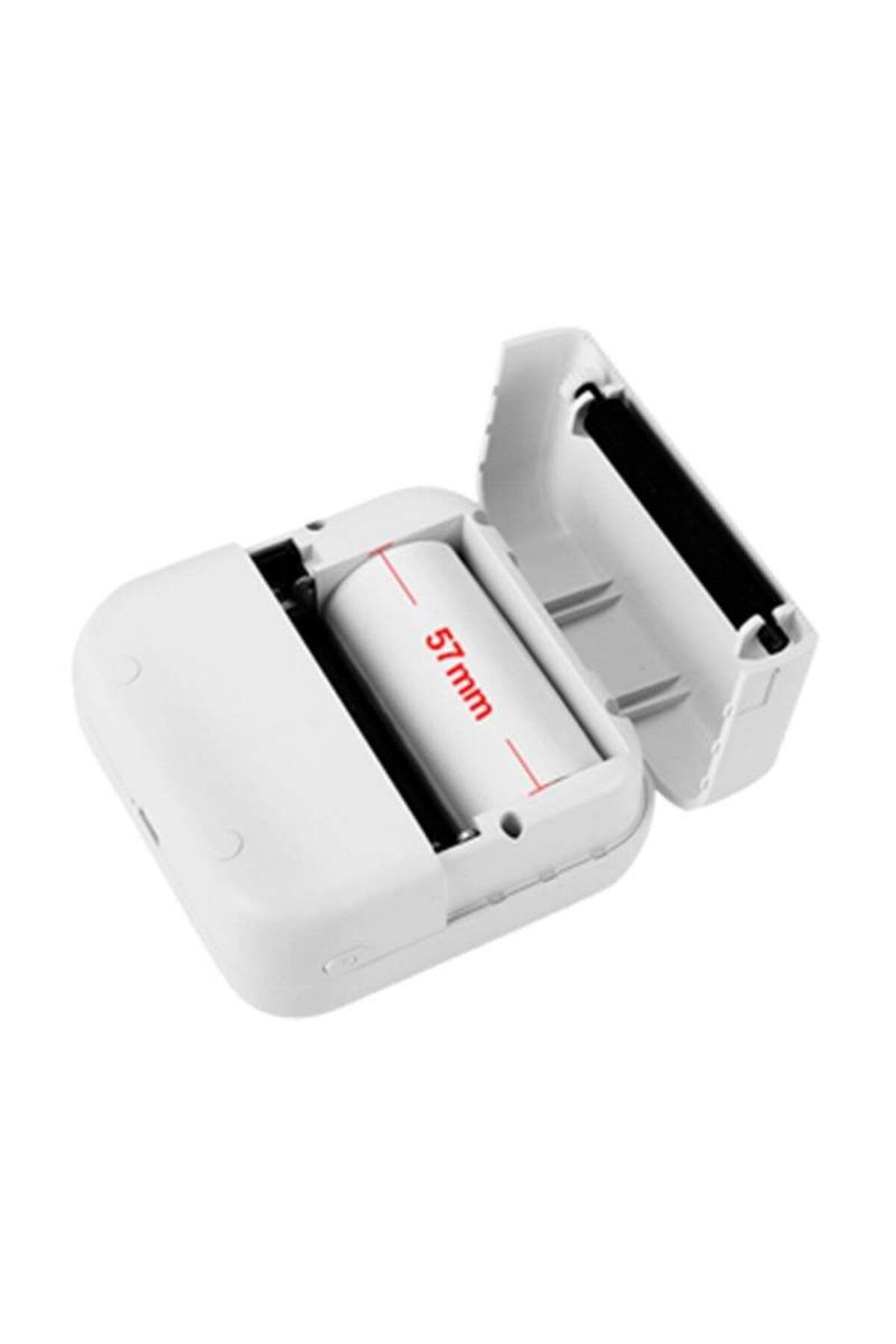 SIKS-Mini Portable Pocket Printer, with App, Thermal Printing, iOS/Android Compatible, White/Pink 6