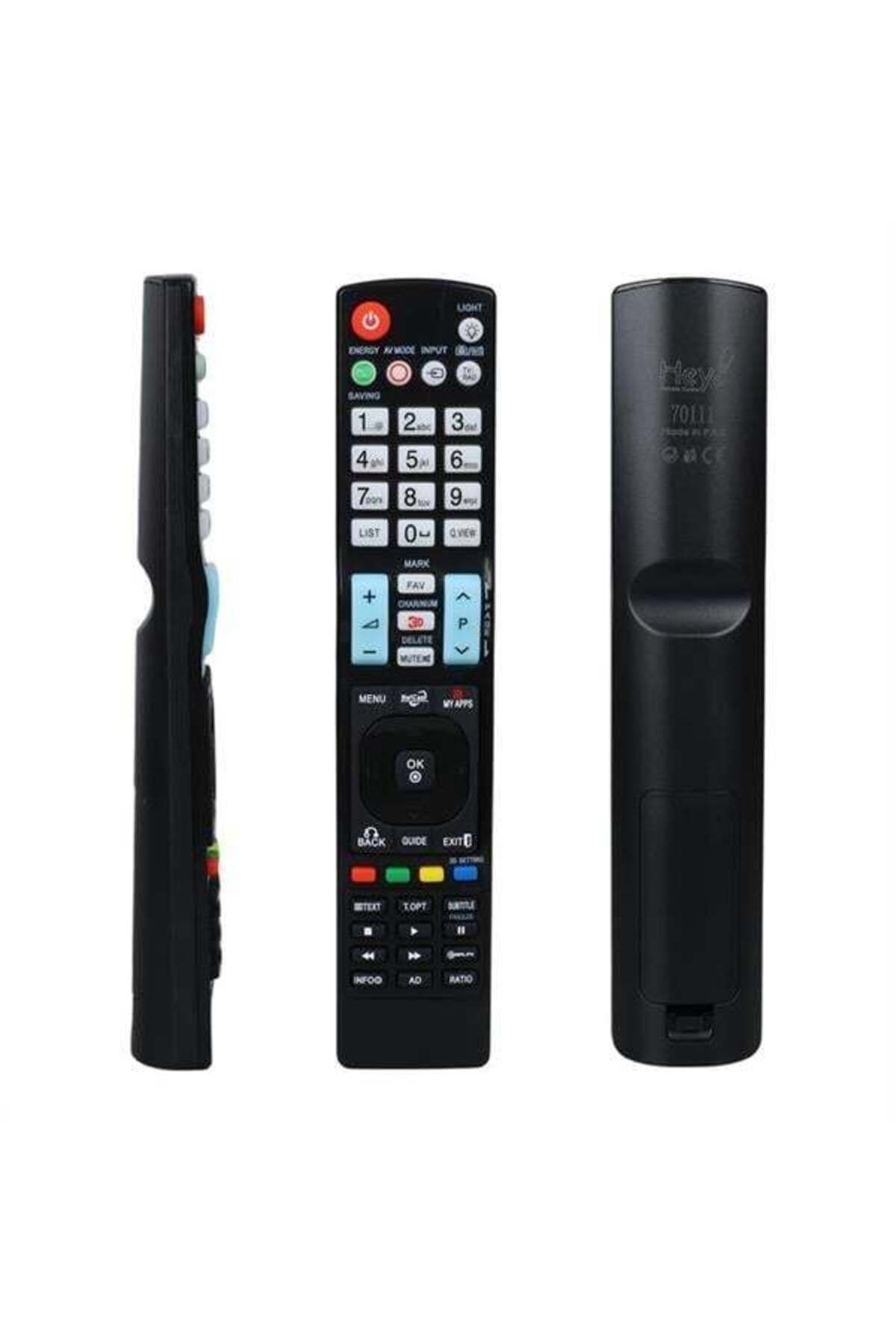 Zayla Hey RM-L999+1 3D Küçük Kalıp LG Üniversal Lcd Led TV Kumandası