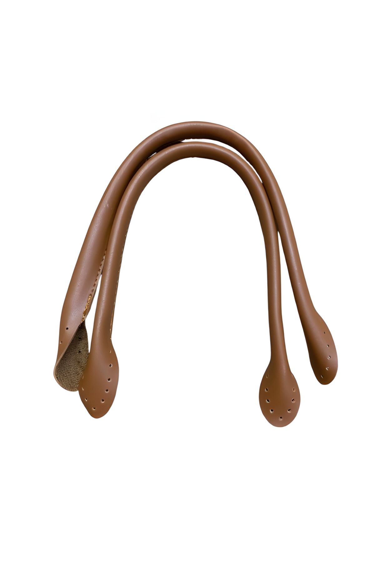 EleganTShoP Dikmeli Pelikan Boru Deri Çanta Sapı 45 cm BR45