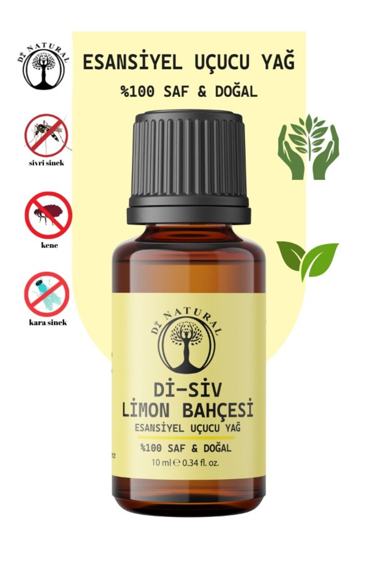 di naturel LİMON BAHÇESİ Sivrisinek Esansiyel Yağ