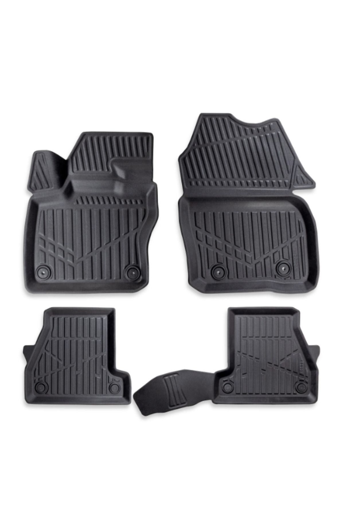 Mayuk Dizayn FORD FOCUS 3 2011-2014 Arası MYK 3D Premium Havuzlu Oto Paspas Araca Özel