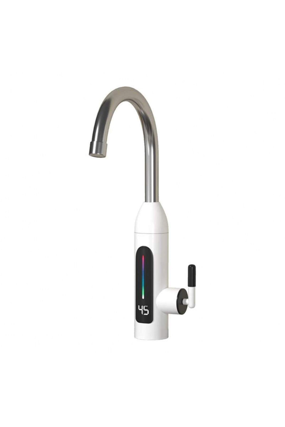 SIKS-® Instant Electric Faucet with Instant Water Heating, LCD Temperature Display, Modern Design 1