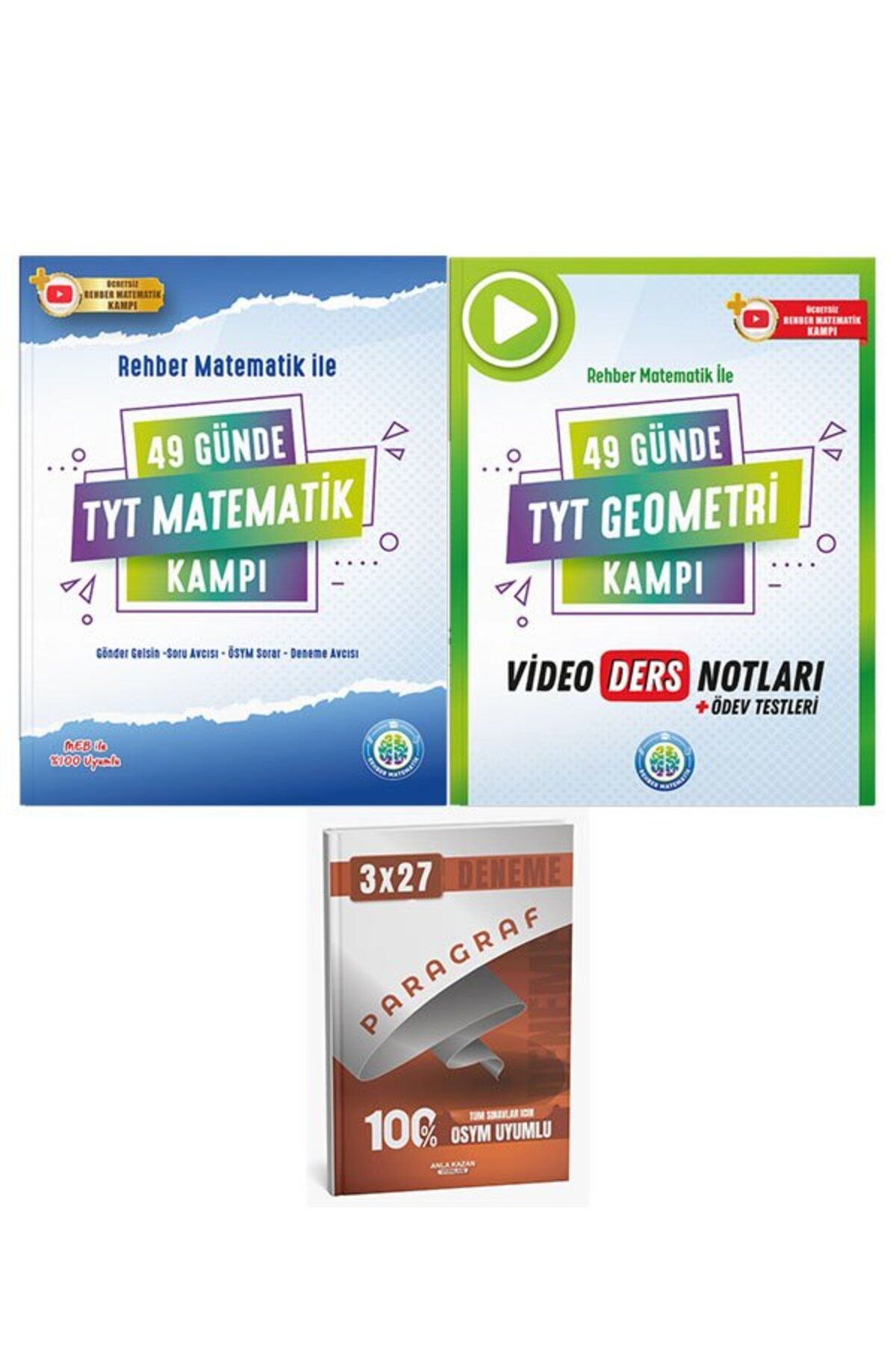 Anla Kazan Yayınları Tonguç Akademi 2026 49 Günde TYT Matematik+Geometri Kampı Set+AnlaKazan Paragraf
