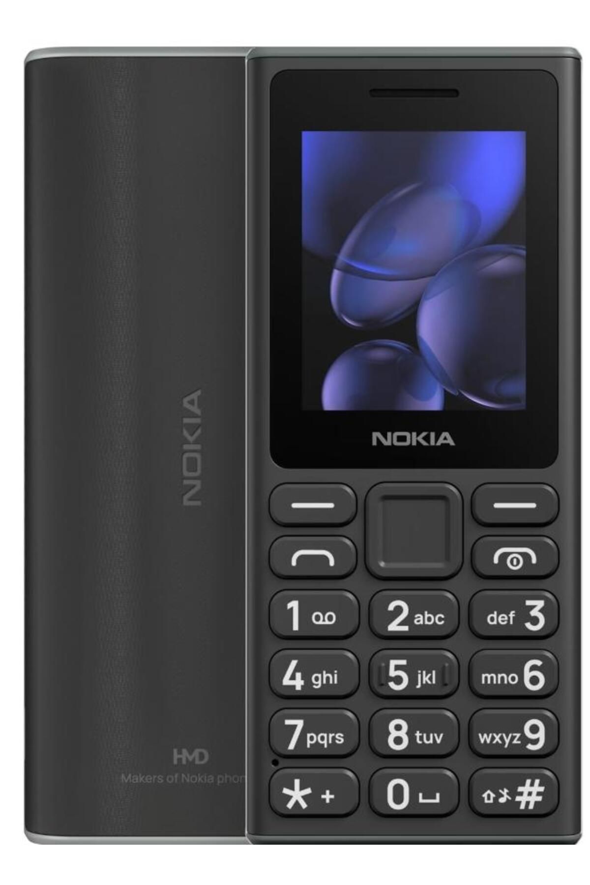 Nokia-105 (2024) Dual SIM Mobile Phone, Black, 2G, USB-C, FM Radio, 2" Display, 1000mAh Battery 6