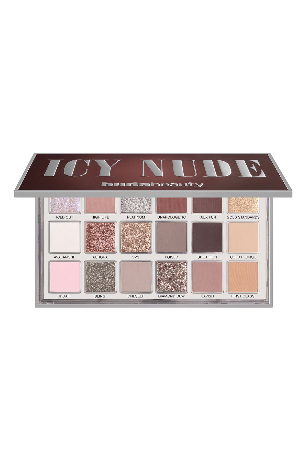 Huda Beauty Far Paleti-Buzlu görünümün hayranı olun