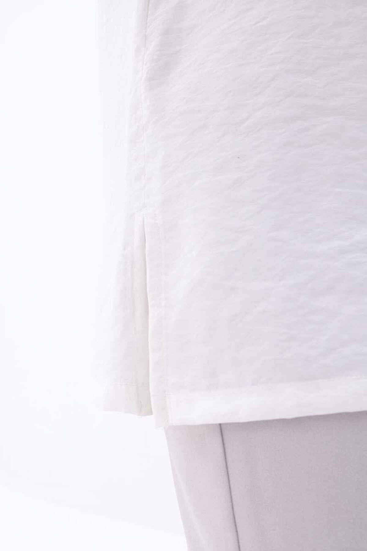ALLDAY-Ecru-Basic Zero Sleeve Undershirt Tunic 5