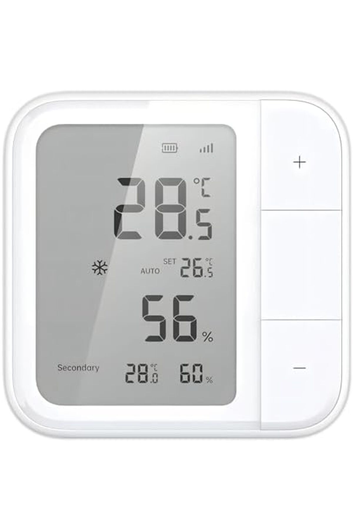 Aqara-Aqara Climate Sensor W100, Smart Temperature and Humidity Monitor, Thread and Zigbee Compatible, LCD 2