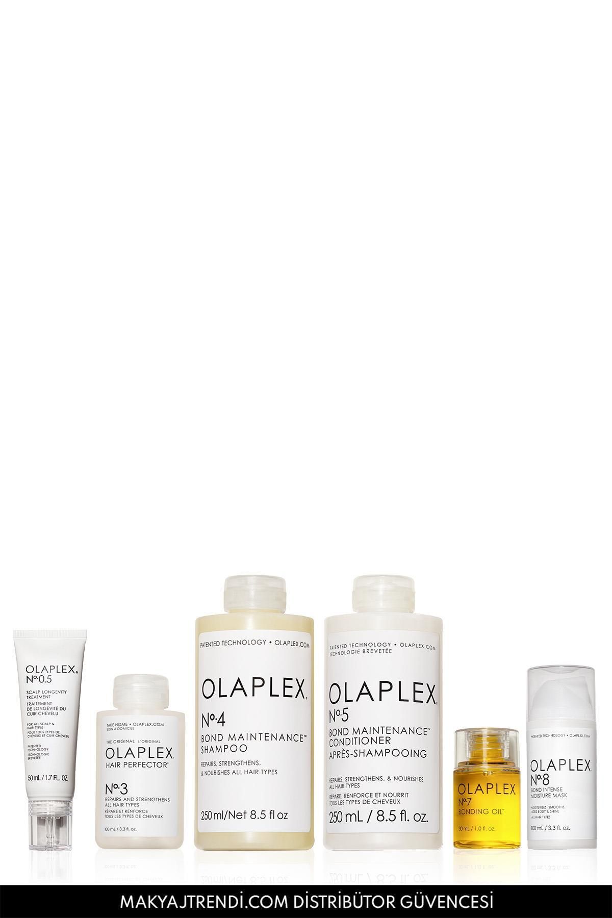 Olaplex Hair Total Transformation Routine - Bağ Güçlendirici & Saçları Yoğun Onarıcı Komple Bakım Seti