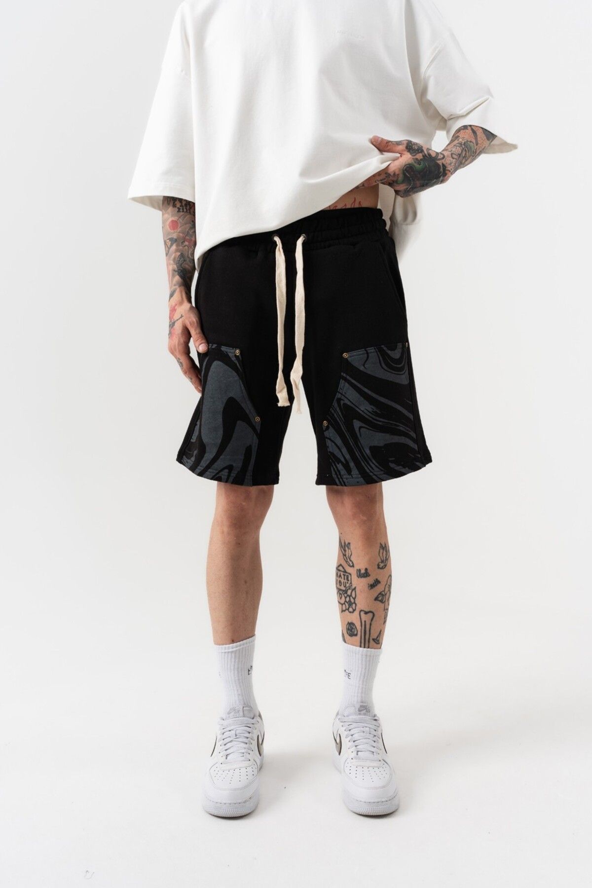 go gang own Shadowplay Trok Detay Oversize Şort