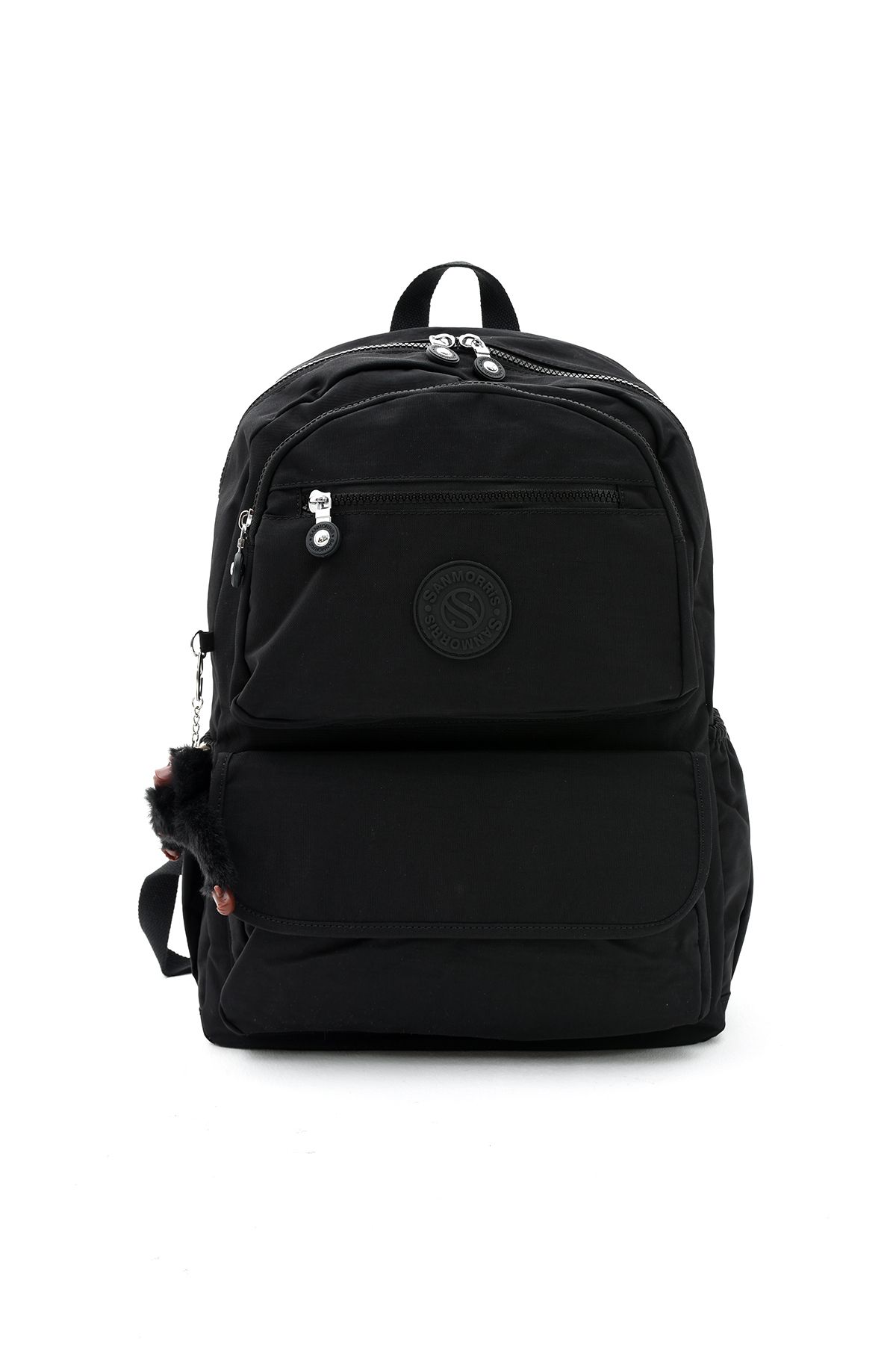 Elnara Unisex Suya Dayanıklı Kumaş Laptop Bölmeli Büyük Boy Okul Seyahat Sırt Çantası