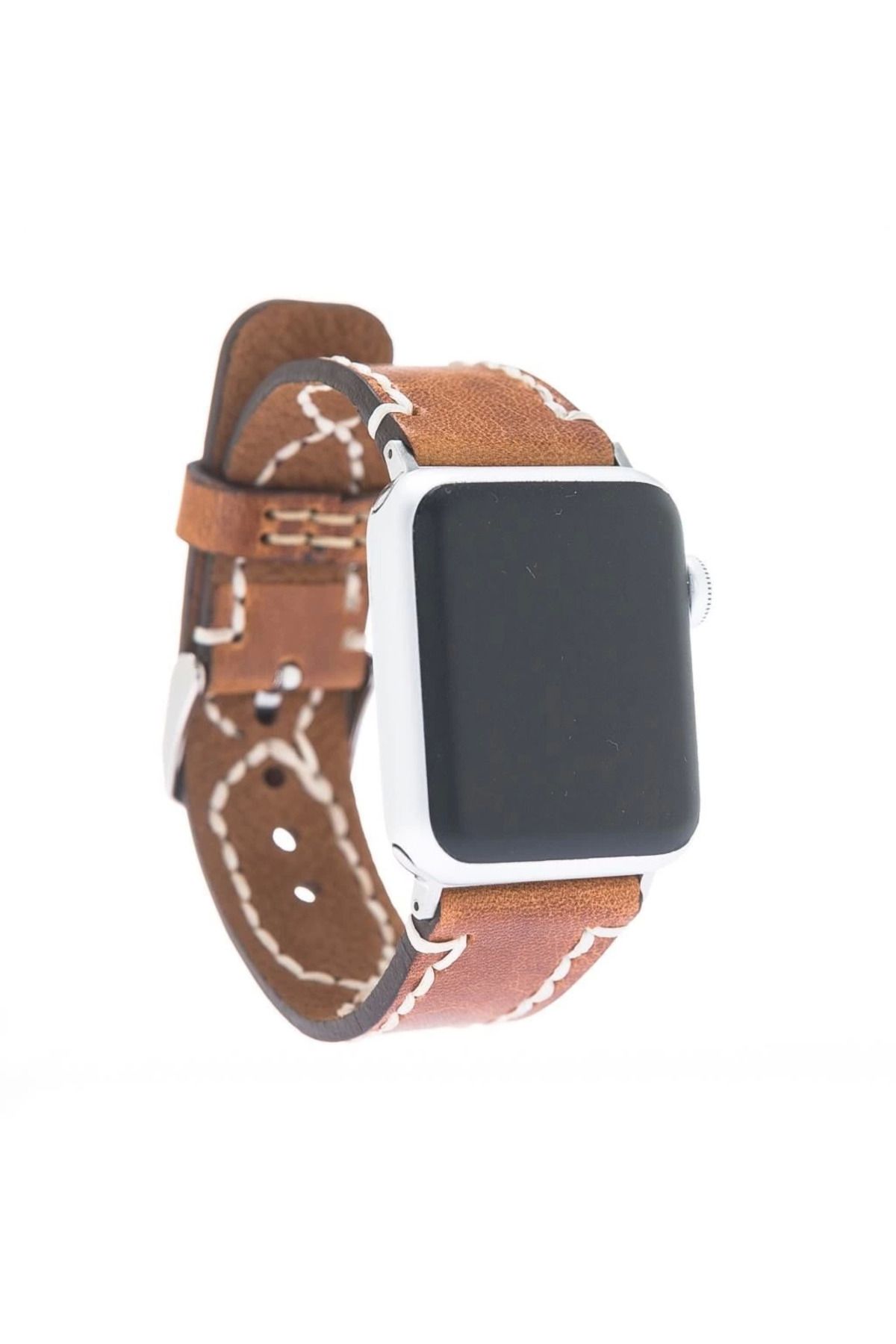Modafiks Apple Watch Uyumlu Deri Kordon 42-44-45mm V18 Daniel
