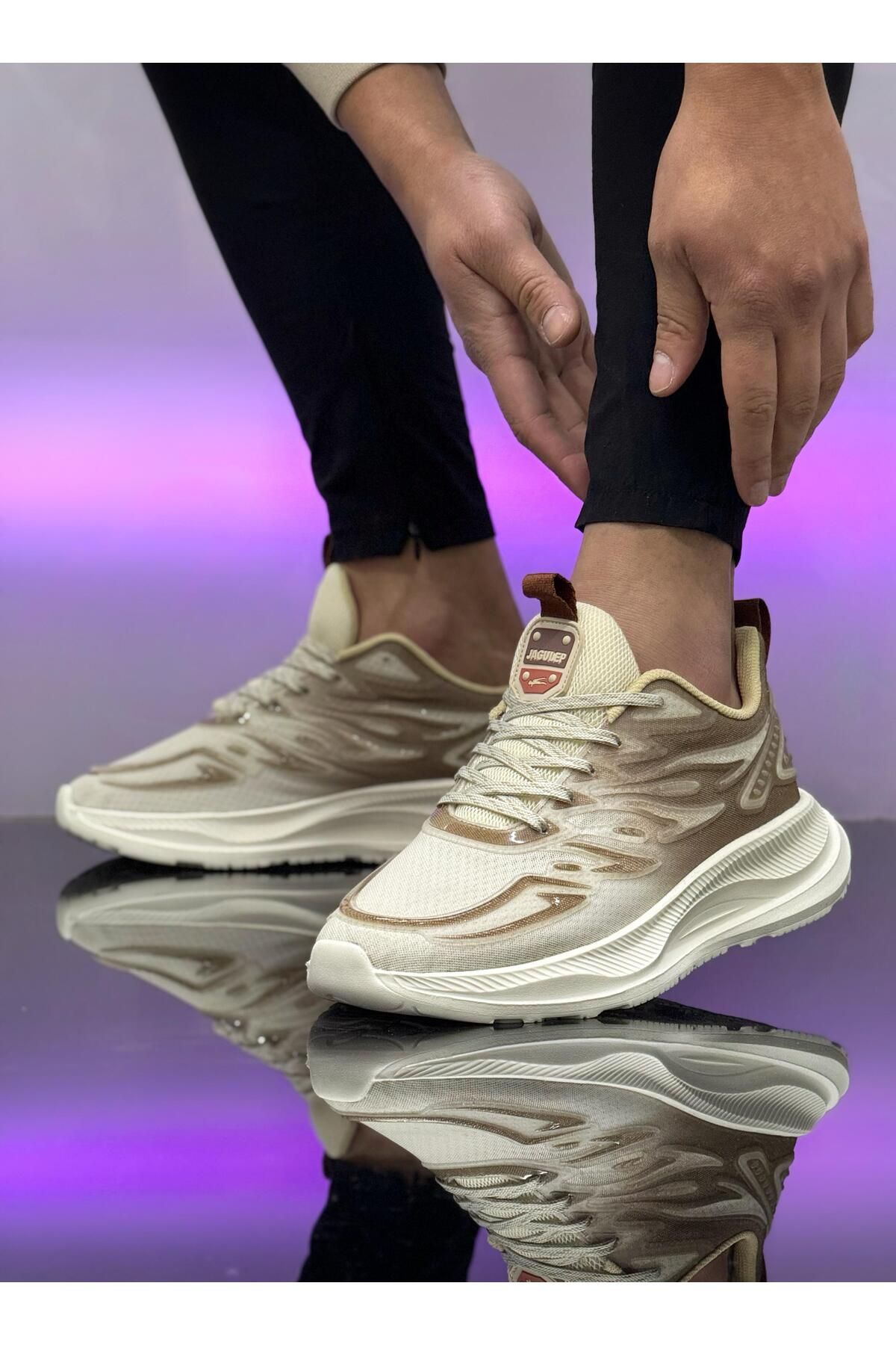 asyada fashion taban kalın sneaker model ayakkabı kadın spor erkek spor bez spor