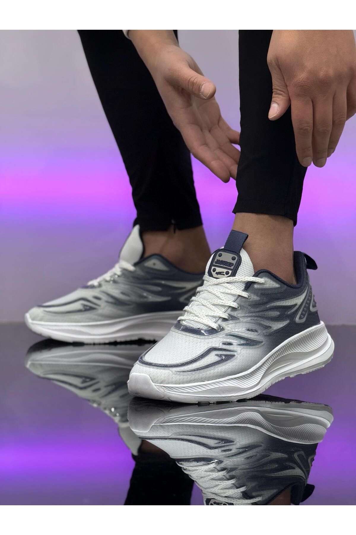 asyada fashion taban kalın sneaker model ayakkabı kadın spor erkek spor bez spor