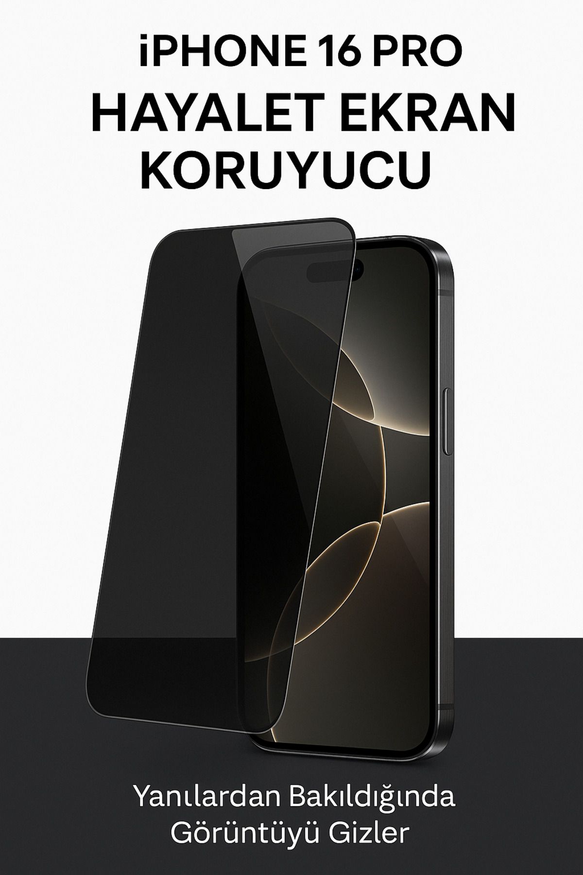 nexiva NEXİVA İPHONE 16 PRO HAYALET 360 TAPLAYAN KIRILMAZ CAM