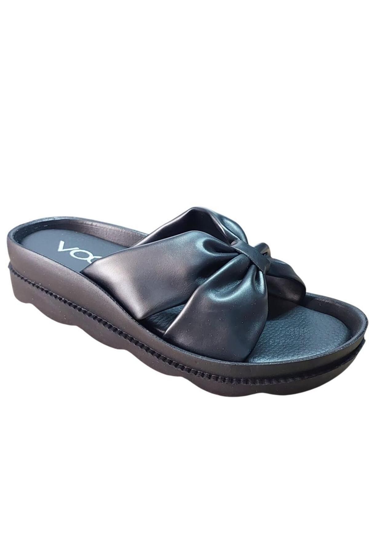 Voga 1700 103 SİYAH COMFORT CASUAL ANATOMİK GÜNLÜK TERLİK