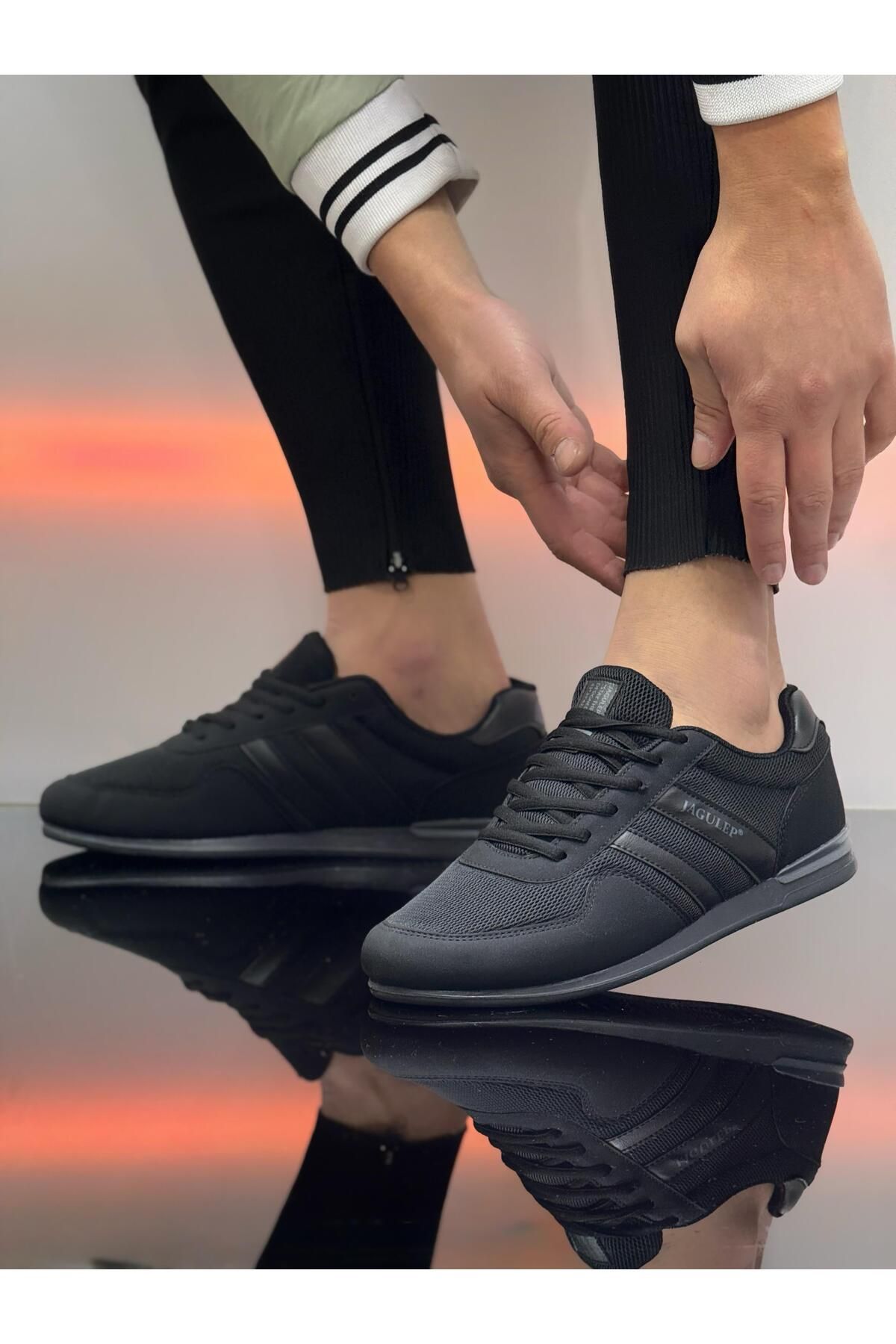 asyada fashion düz taban sneaker ayakkabı erkek spor bez spor