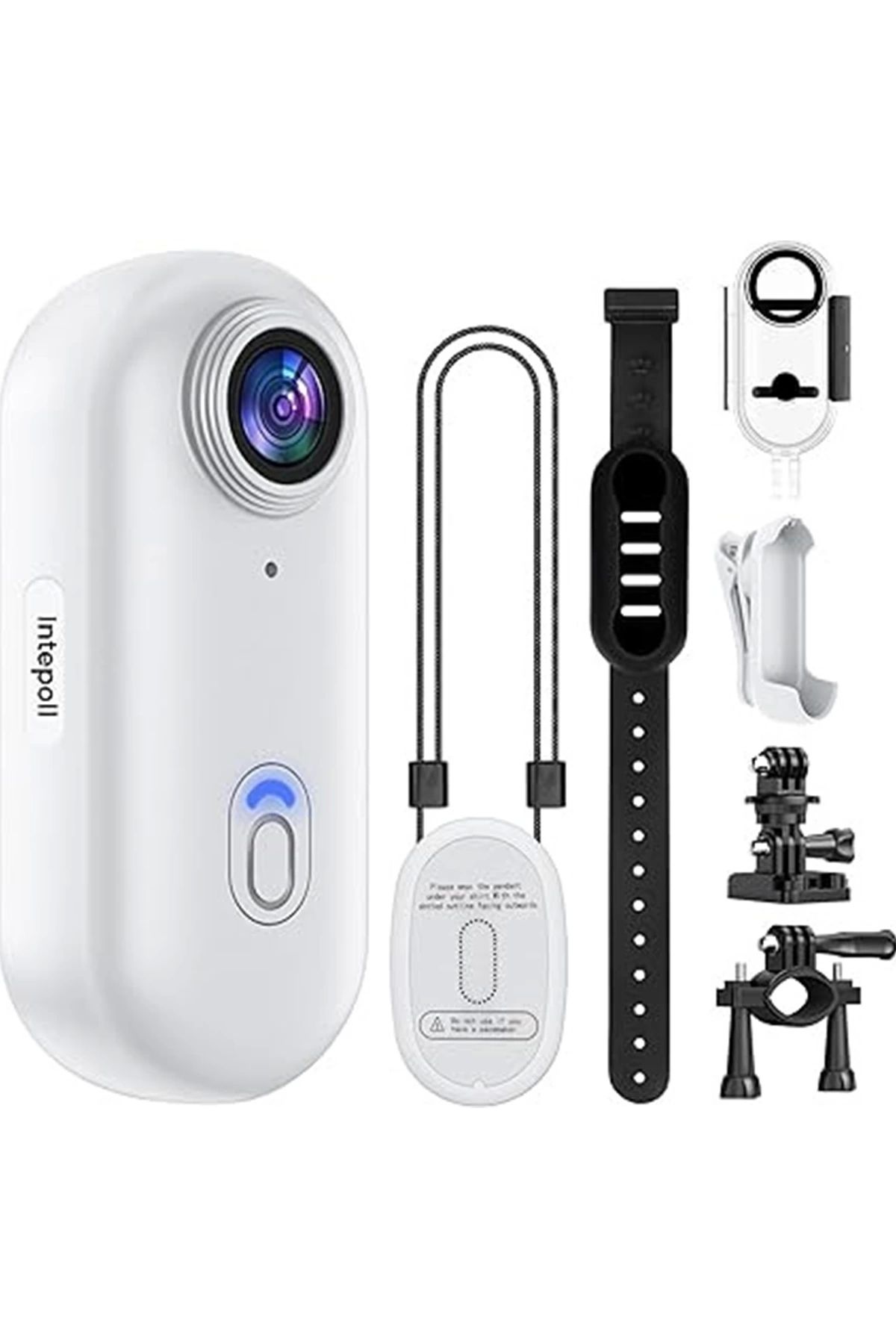 Vothoon Mini WIFI Aksiyon Kamerası 1080P Taşınabilir Vücut Kamerası Giyilebilir Video Kaydedici IPX7 Su Geçi