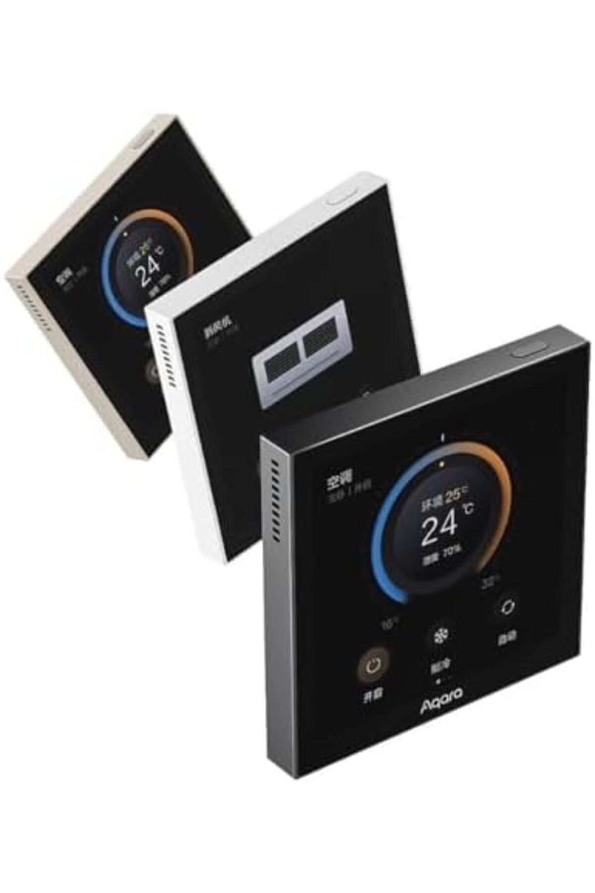 Aqara-Smart Thermostat S3 with LED Display, Touch Screen Panel Voice/Remote Control Support Sensing 3