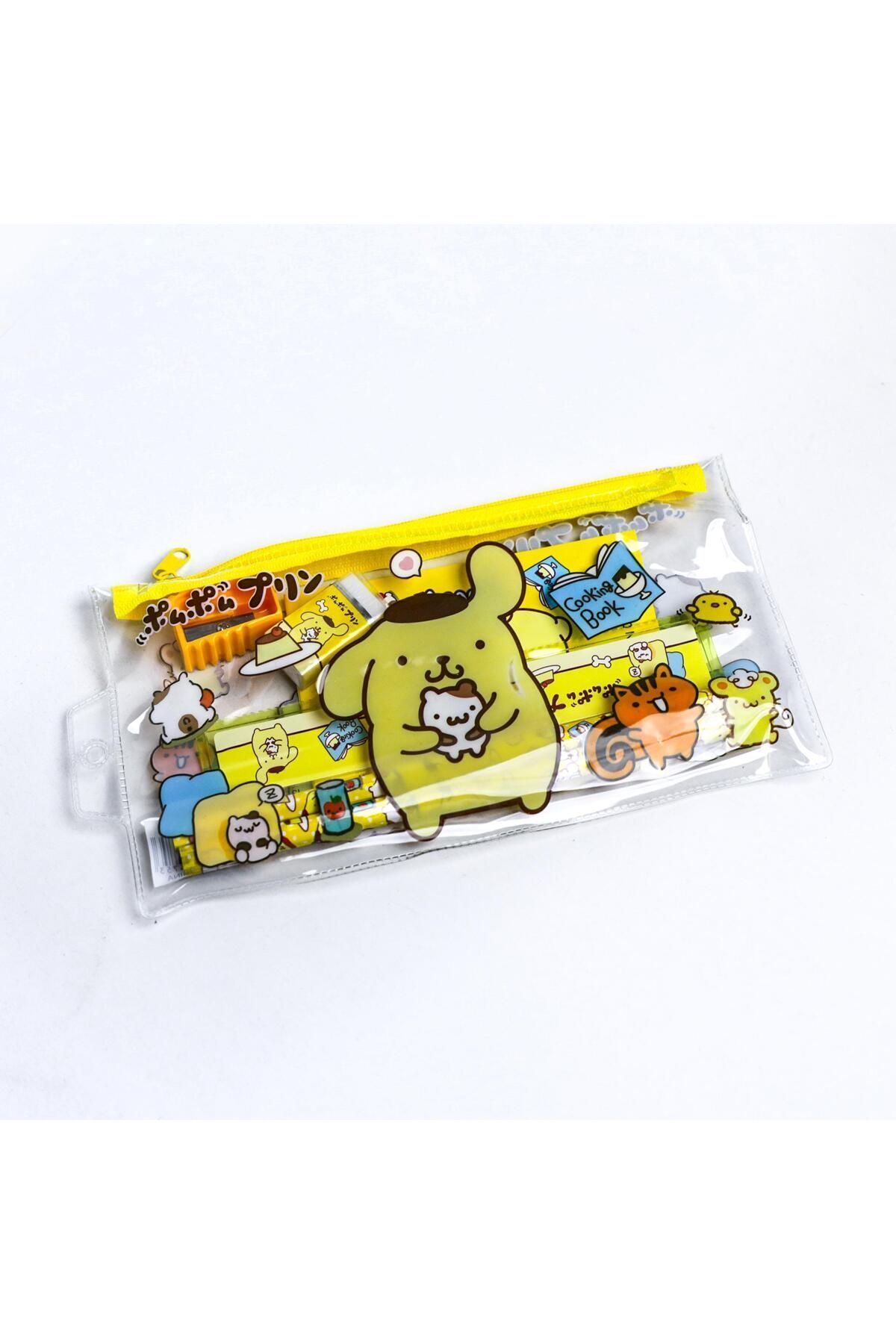 EyER Shoping Sanrio Pompom Purin Tasarımlı Kırtsiye Set