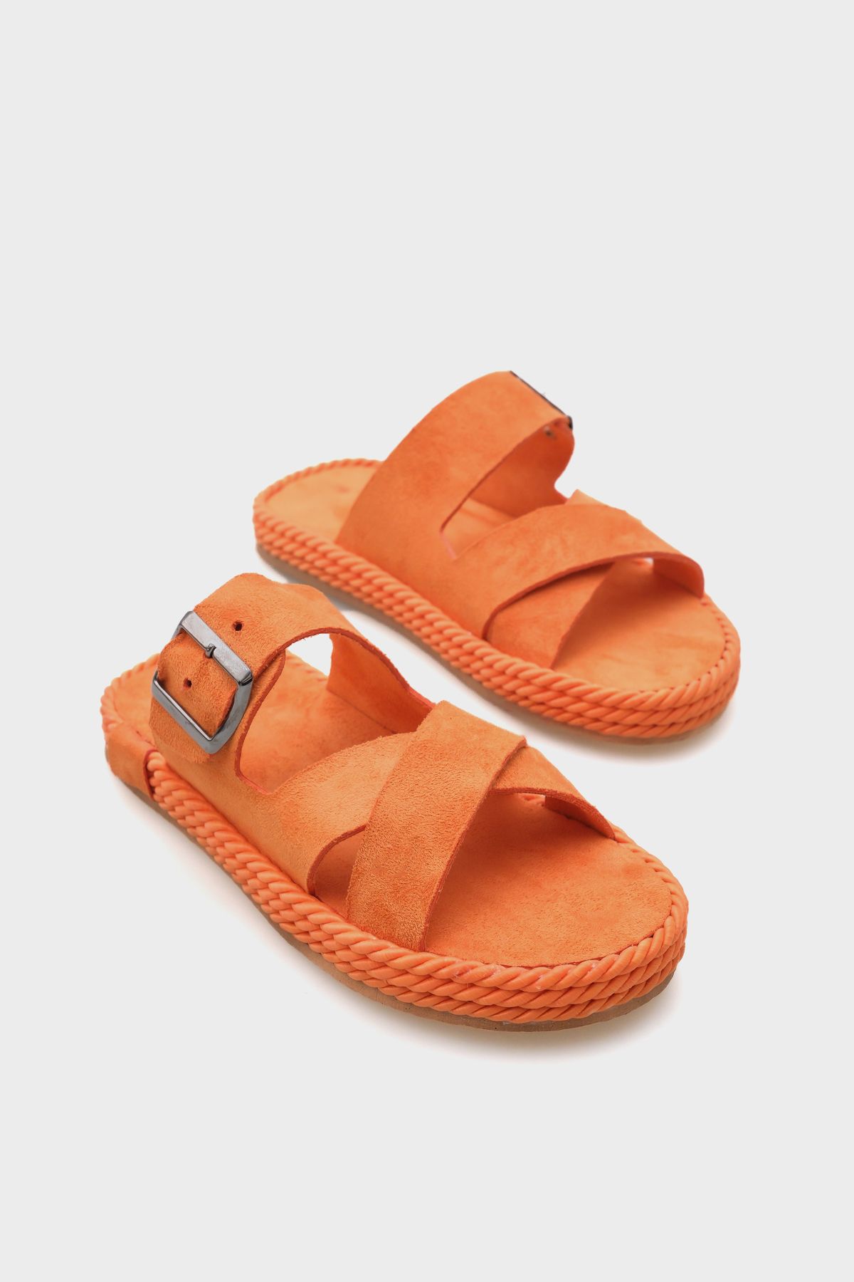 Capone Outfitters Angele Çapraz Bantlı Kadın Sandalet