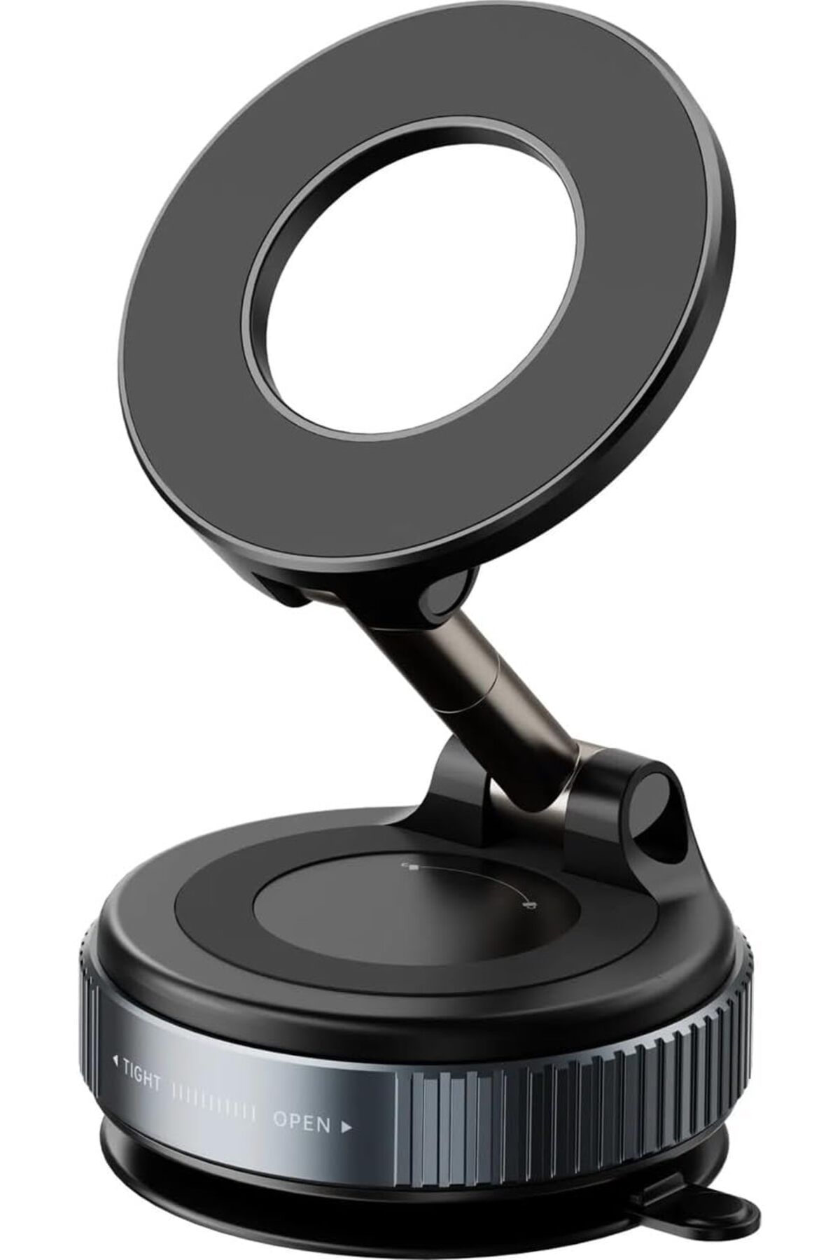 MİLKYADATOYS Ultra Vakum Gücü 360° Araç İçi Telefon Tutucu Pürüzsüz her yüzey için uygundur. siyah 6x6x4 cm K007