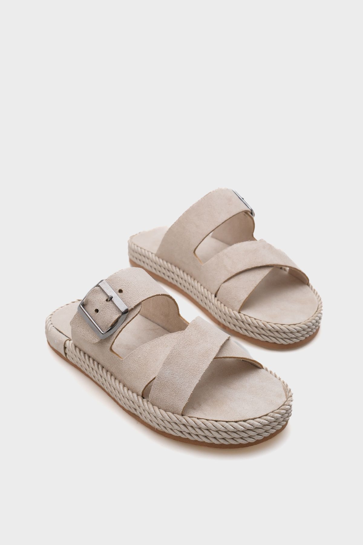 Capone Outfitters Angele Çapraz Bantlı Kadın Sandalet
