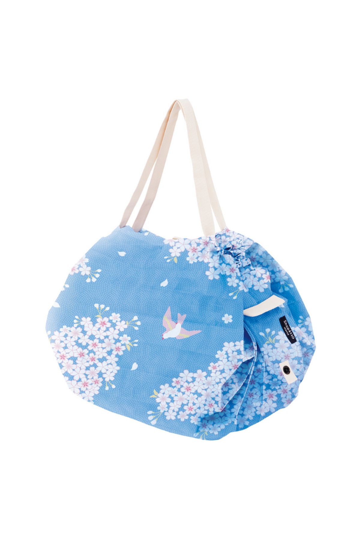 Shupatto Compact Bag - M - Hana ni Tori
