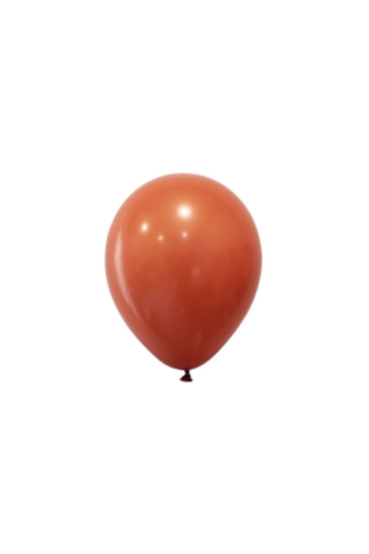 DOĞA PARTİ EVİ BALON LATEKS 12'' TERRACOTTA (KİREMİT RENGİ) 15'Lİ