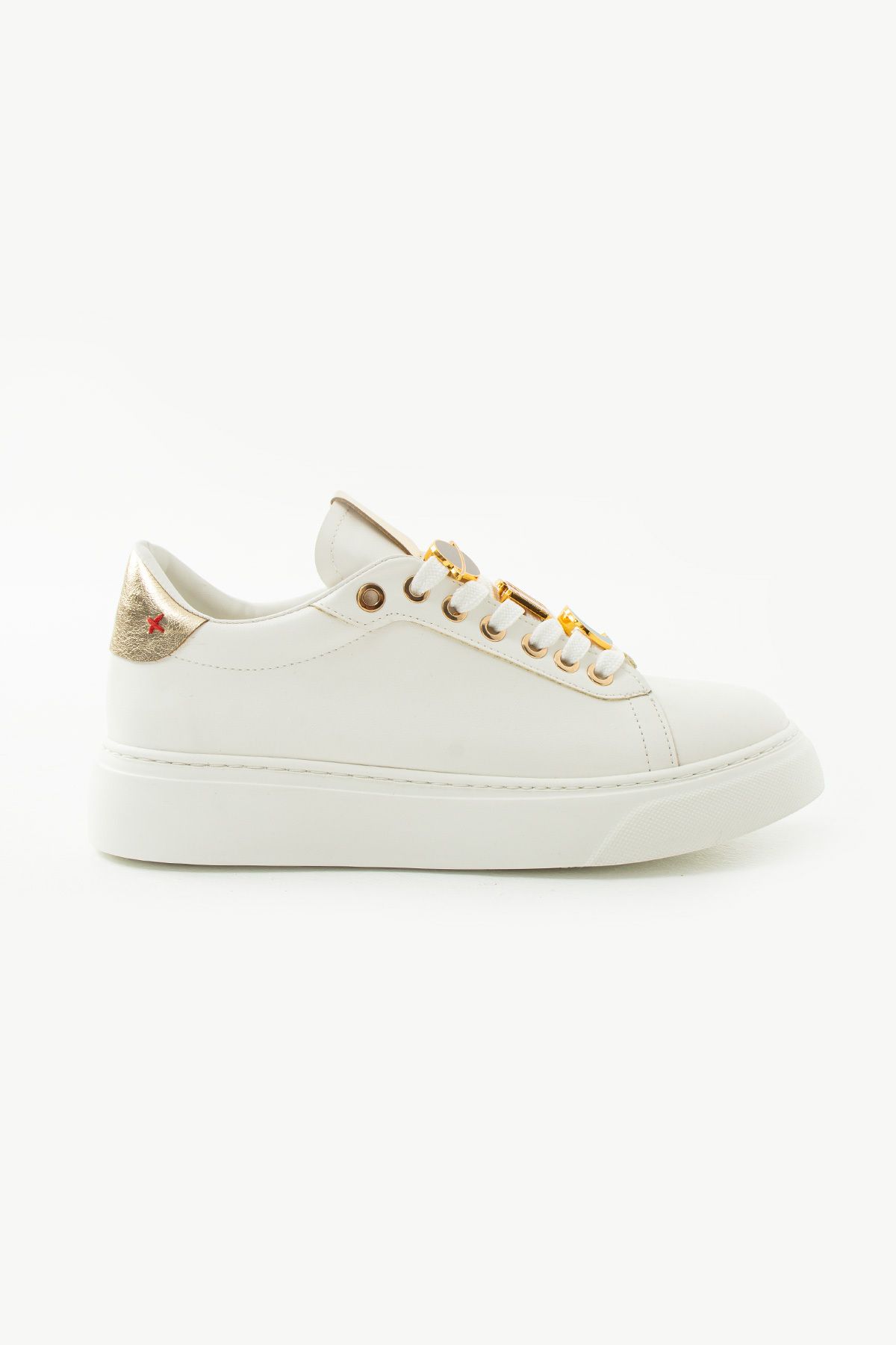 Siena Shoes Sage Kadın Aksesuar Bağcıklı Sneaker Beyaz