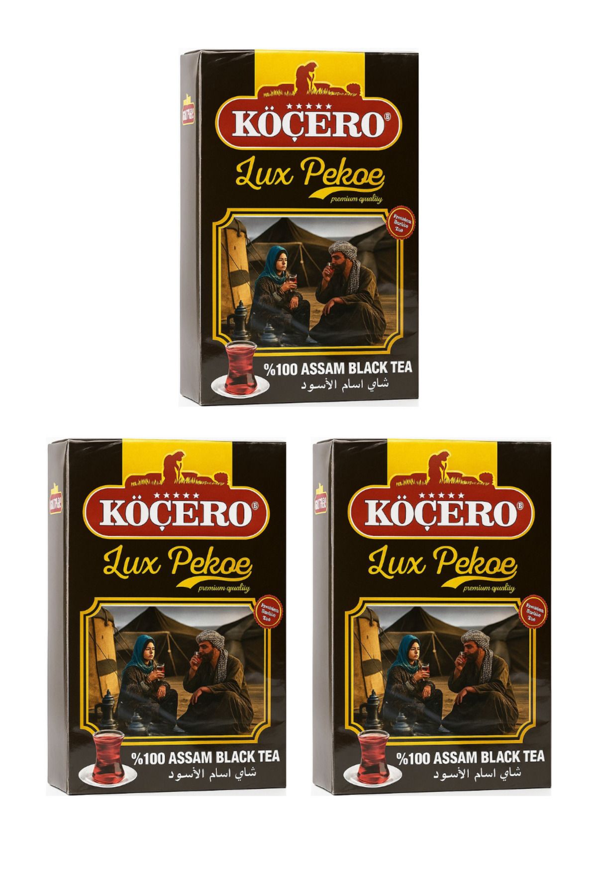 Hepyek Koçero Lux Pekoe Assam Siyah Ceylon Çay 800 g (3 Adet)– Doğu Harmanı