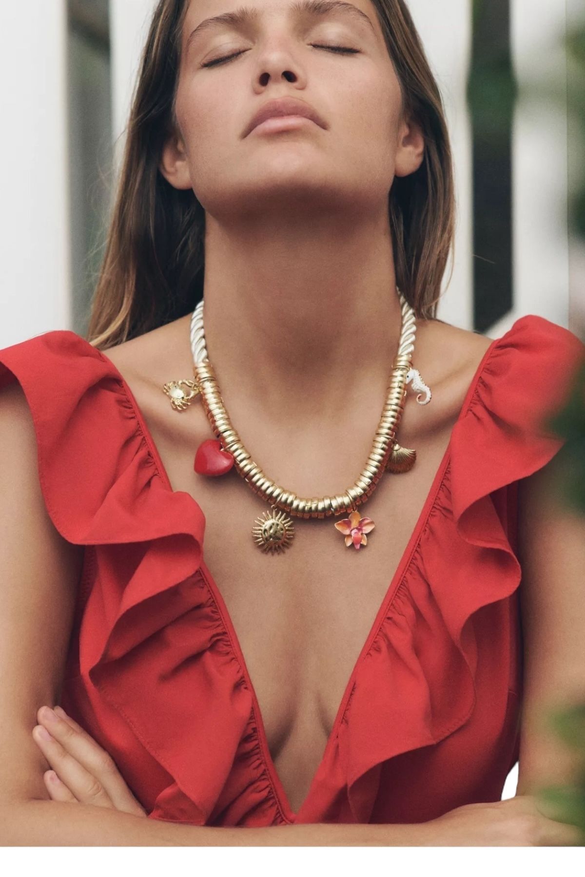 Finery by Nerrs Zr Model, Charmlı İp kolye