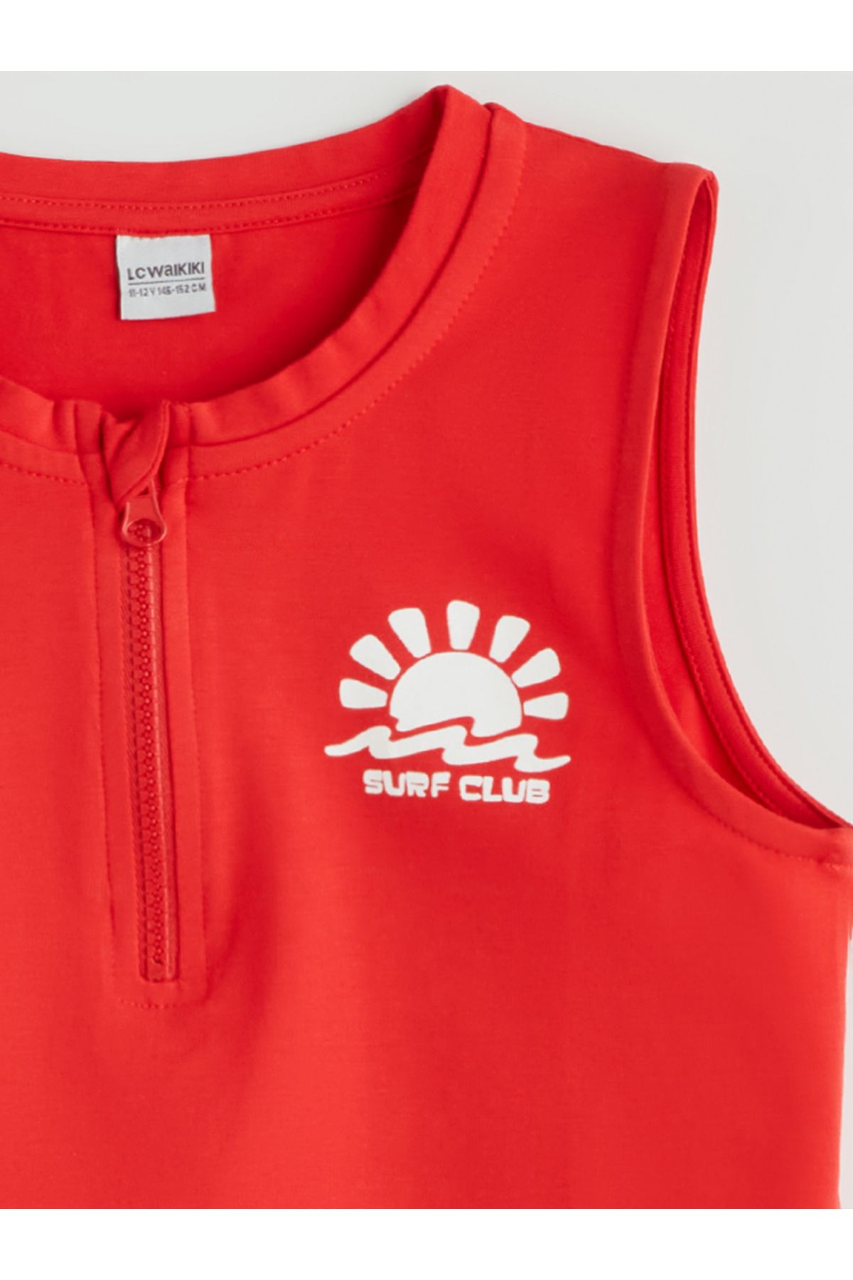 LC Waikiki-Crewneck Girls' Crop Singlet 3